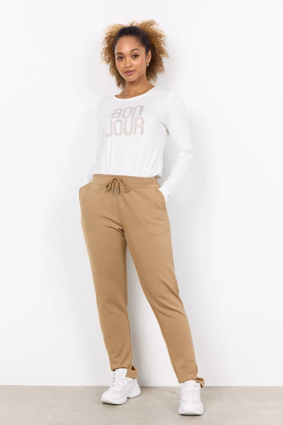 Soyaconcept T-Shirts And Tops-SC-MARICA FP 304 T-shirt Off white