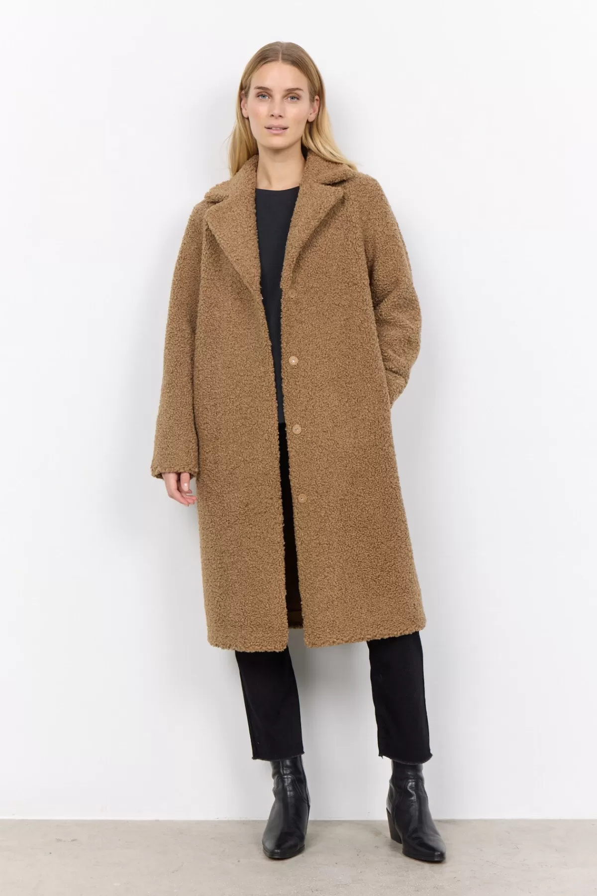 Soyaconcept Outerwear-SC-MUKITE 2 Jacket Camel