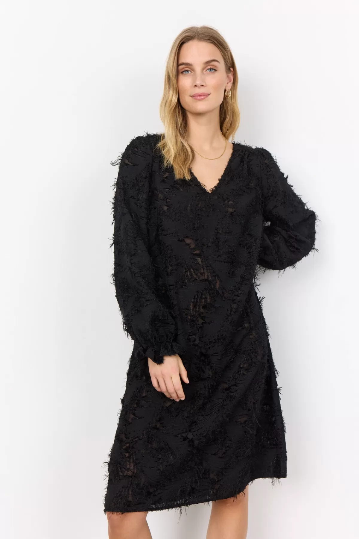 Soyaconcept Dresses-SC-NADIA 2 Dress Black