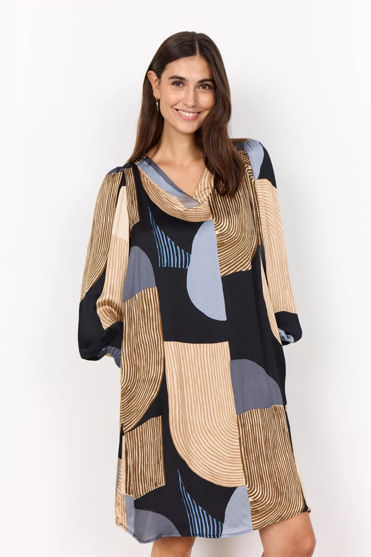 Soyaconcept Dresses-SC-NADIKA 2 Tunic Blue