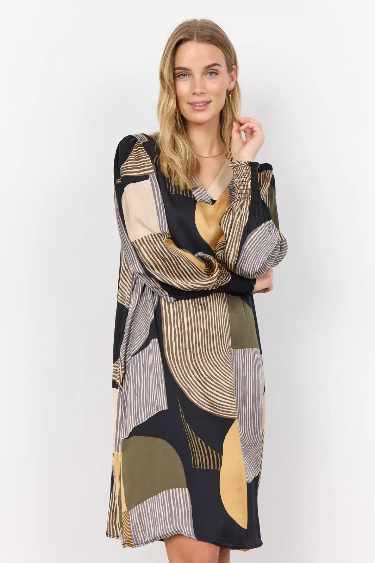 Soyaconcept Dresses-SC-NADIKA 2 Tunic Dark green