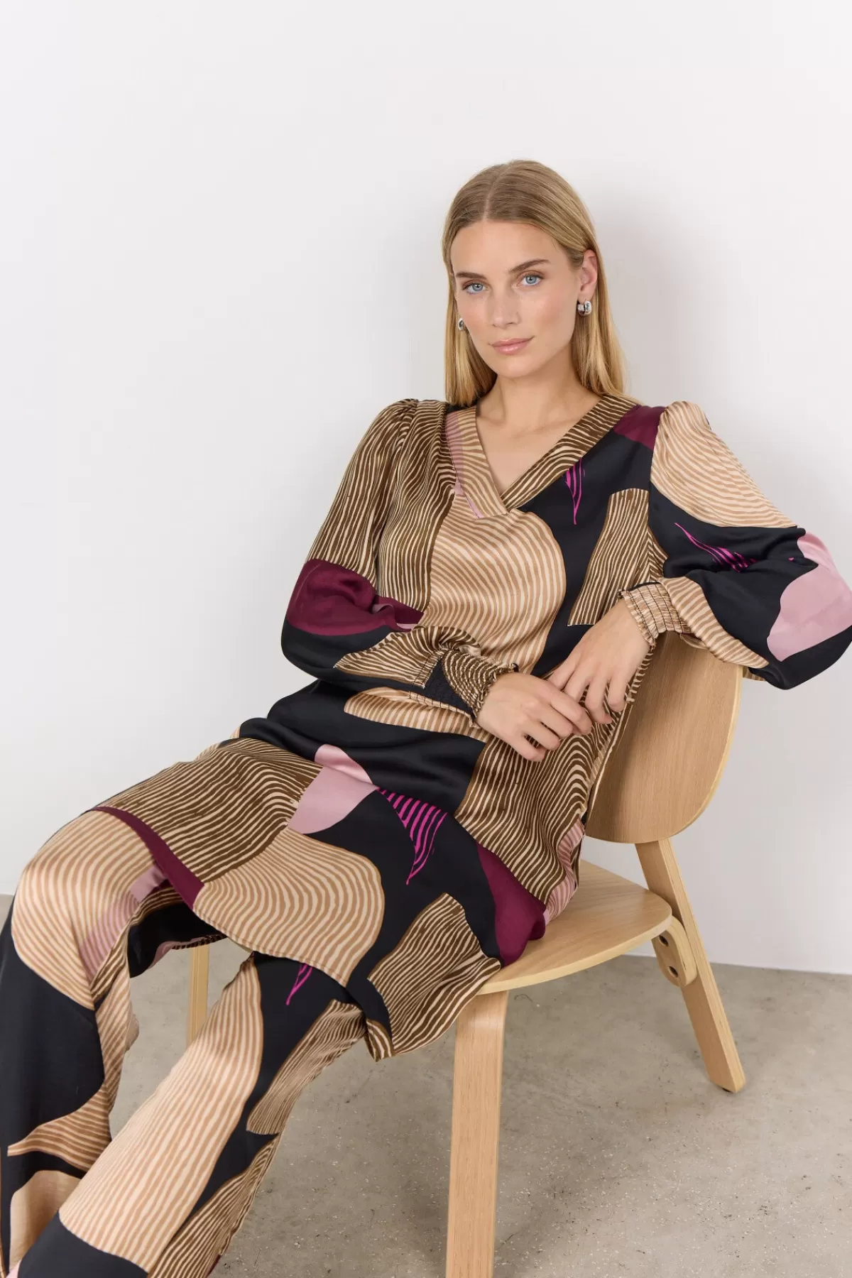 Soyaconcept Dresses-SC-NADIKA 2 Tunic Pink