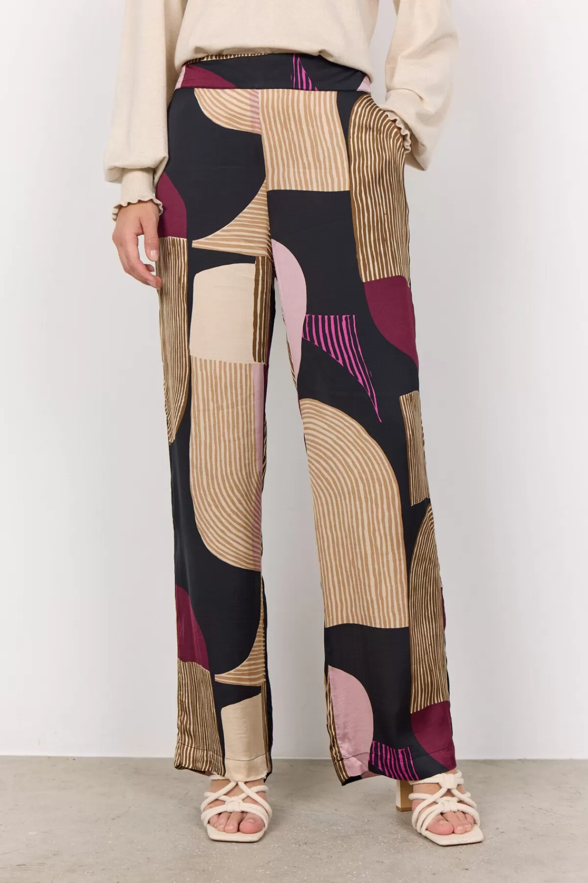 Soyaconcept Pants-SC-NADIKA 3-B Pants Pink
