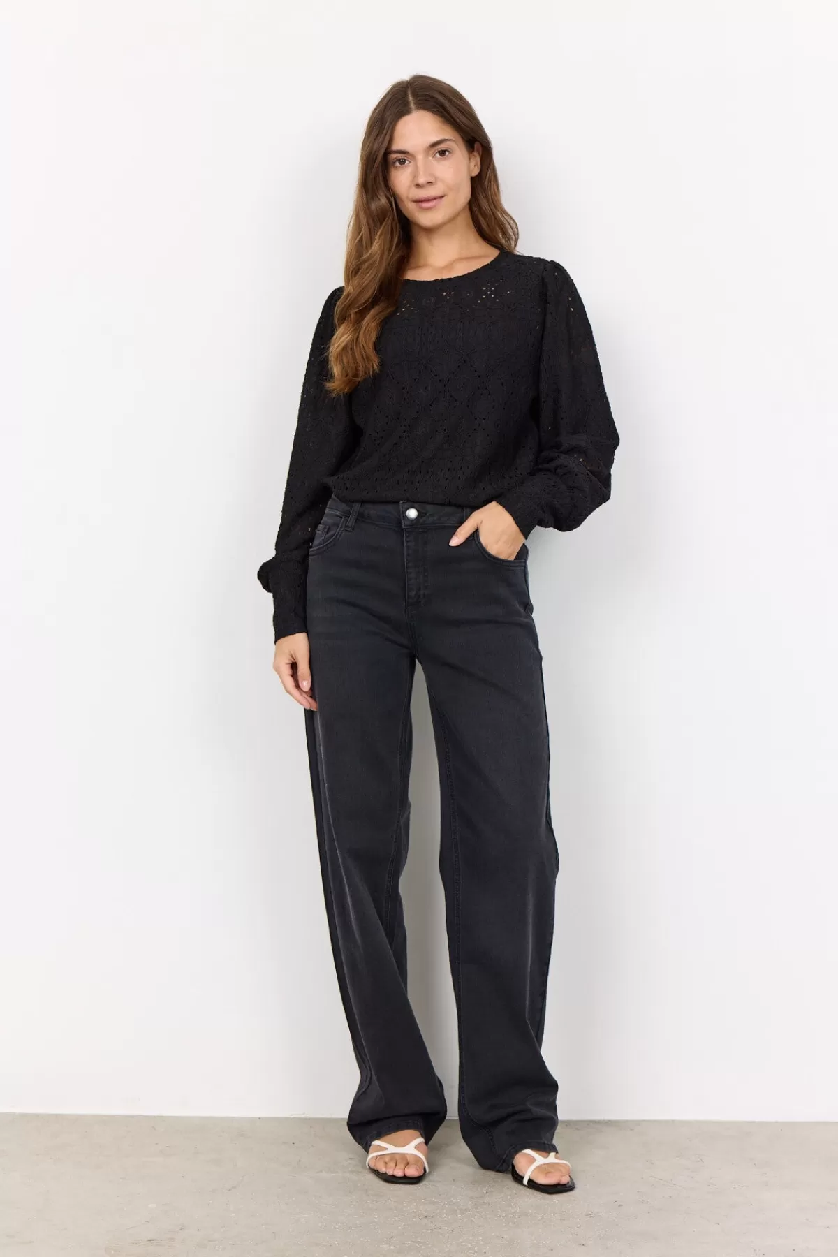 Soyaconcept Blouses And Shirts-SC-NADINA 1 Blouse Black