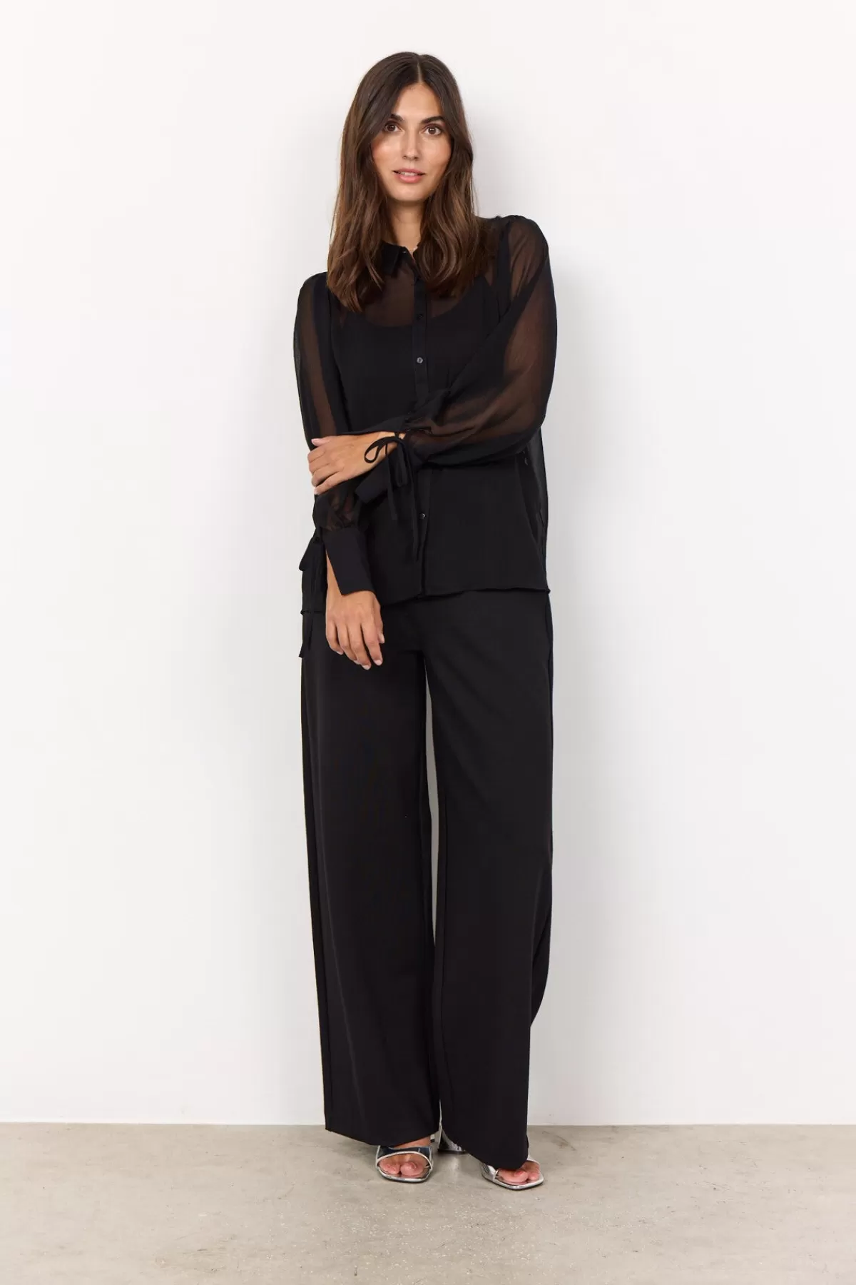 Soyaconcept Blouses And Shirts-SC-NAIA 2 Shirt Black