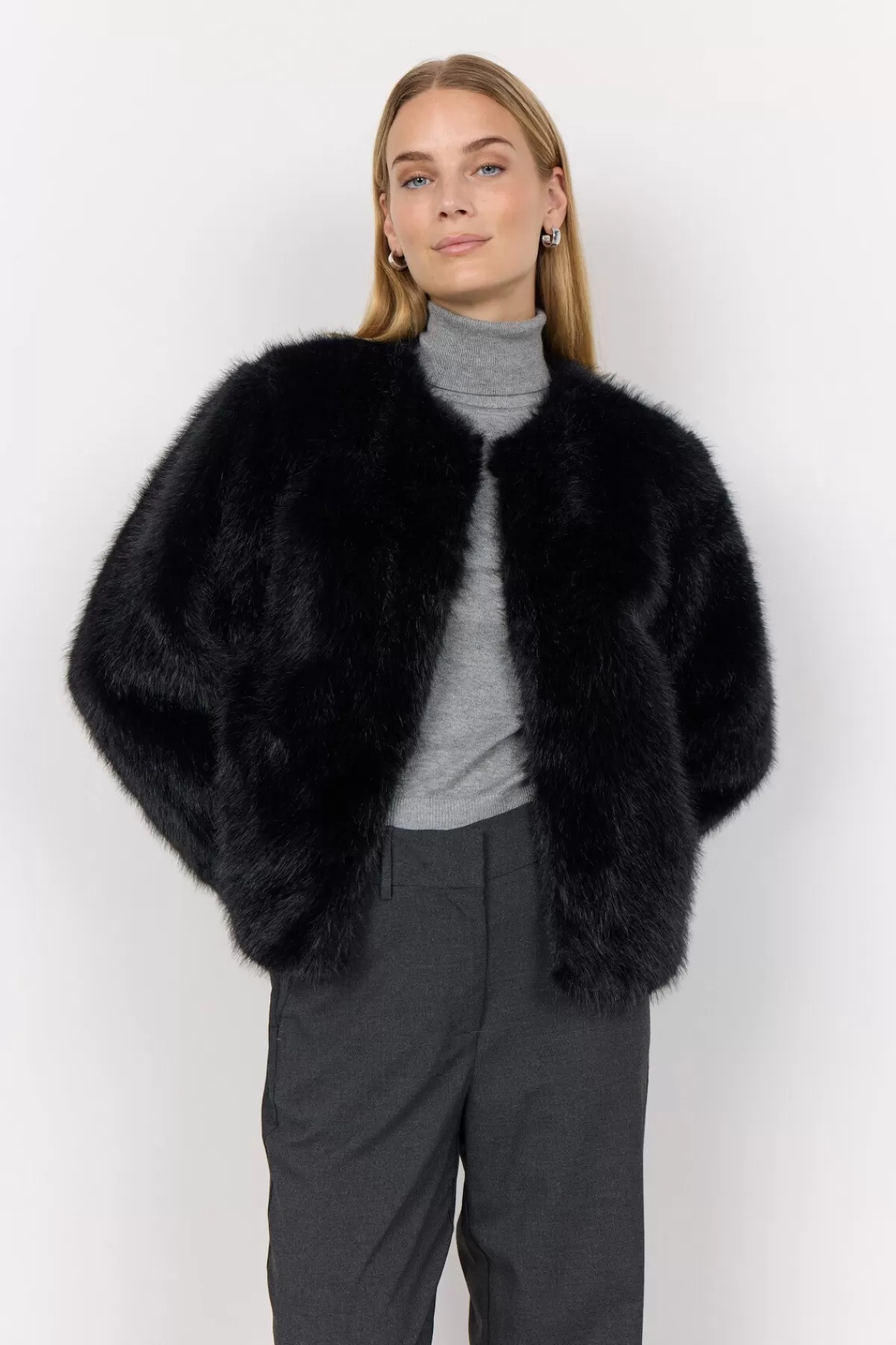 Soyaconcept Outerwear-SC-NAIDA 1 Jacket Black