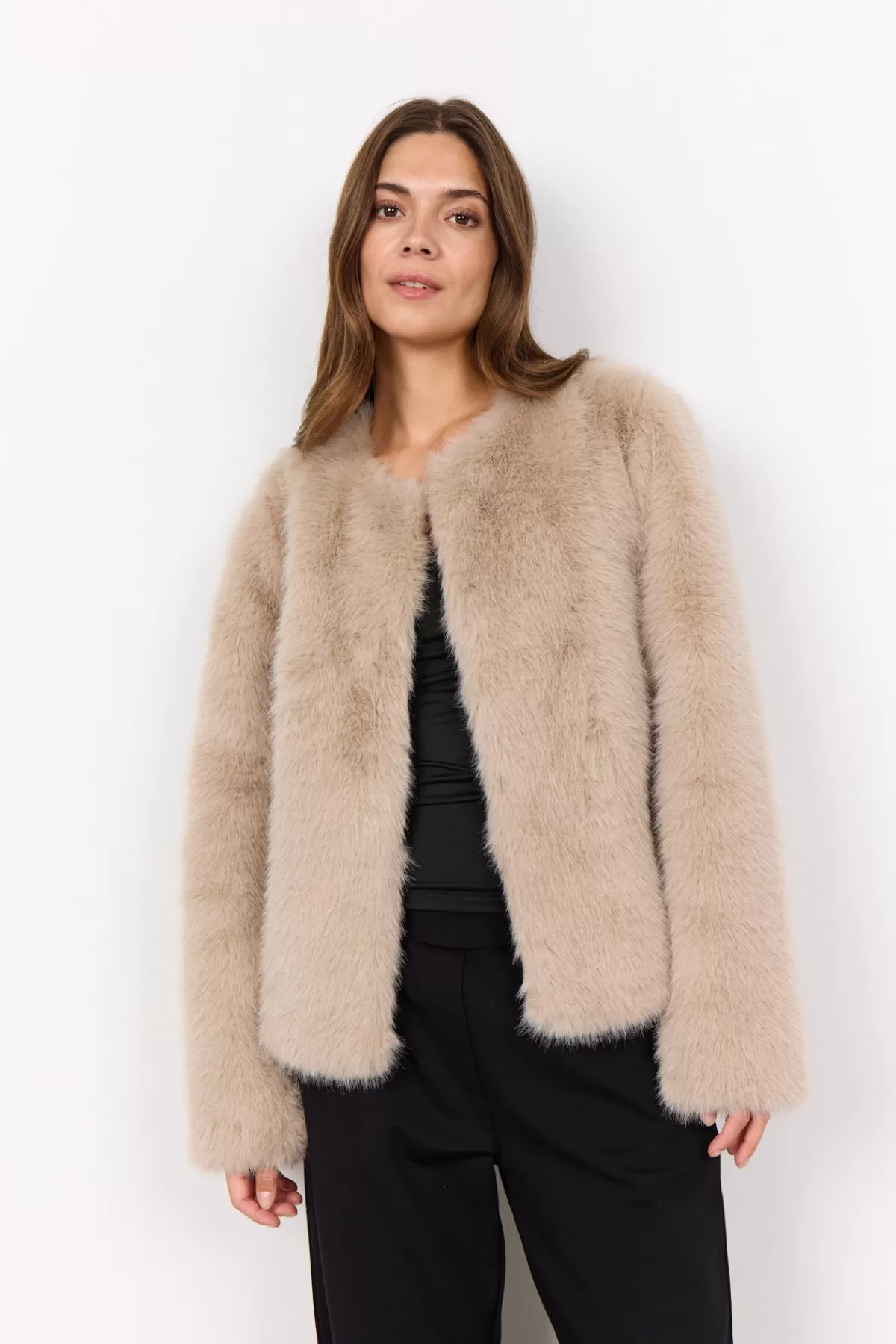 Soyaconcept Outerwear-SC-NAIDA 1 Jacket Cream