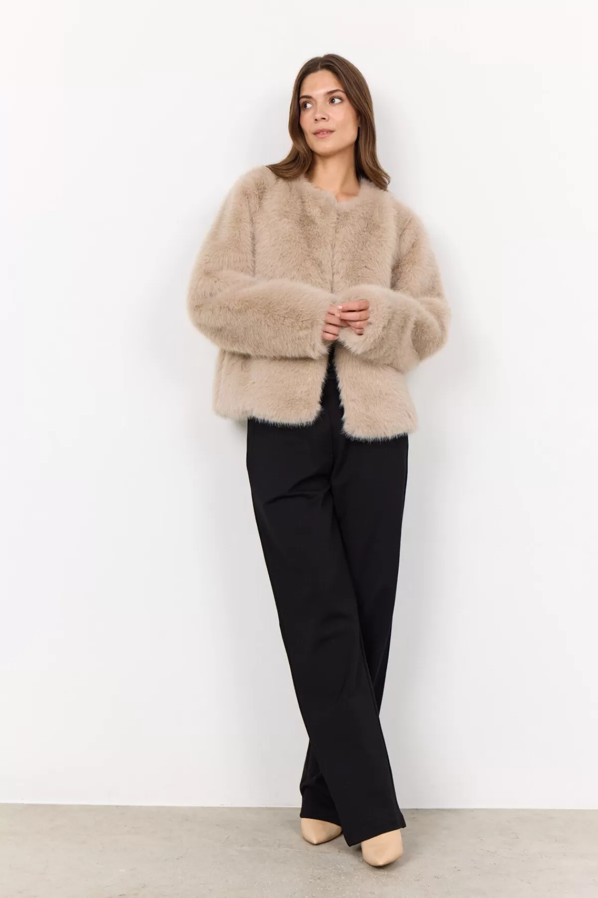 Soyaconcept Outerwear-SC-NAIDA 1 Jacket Cream