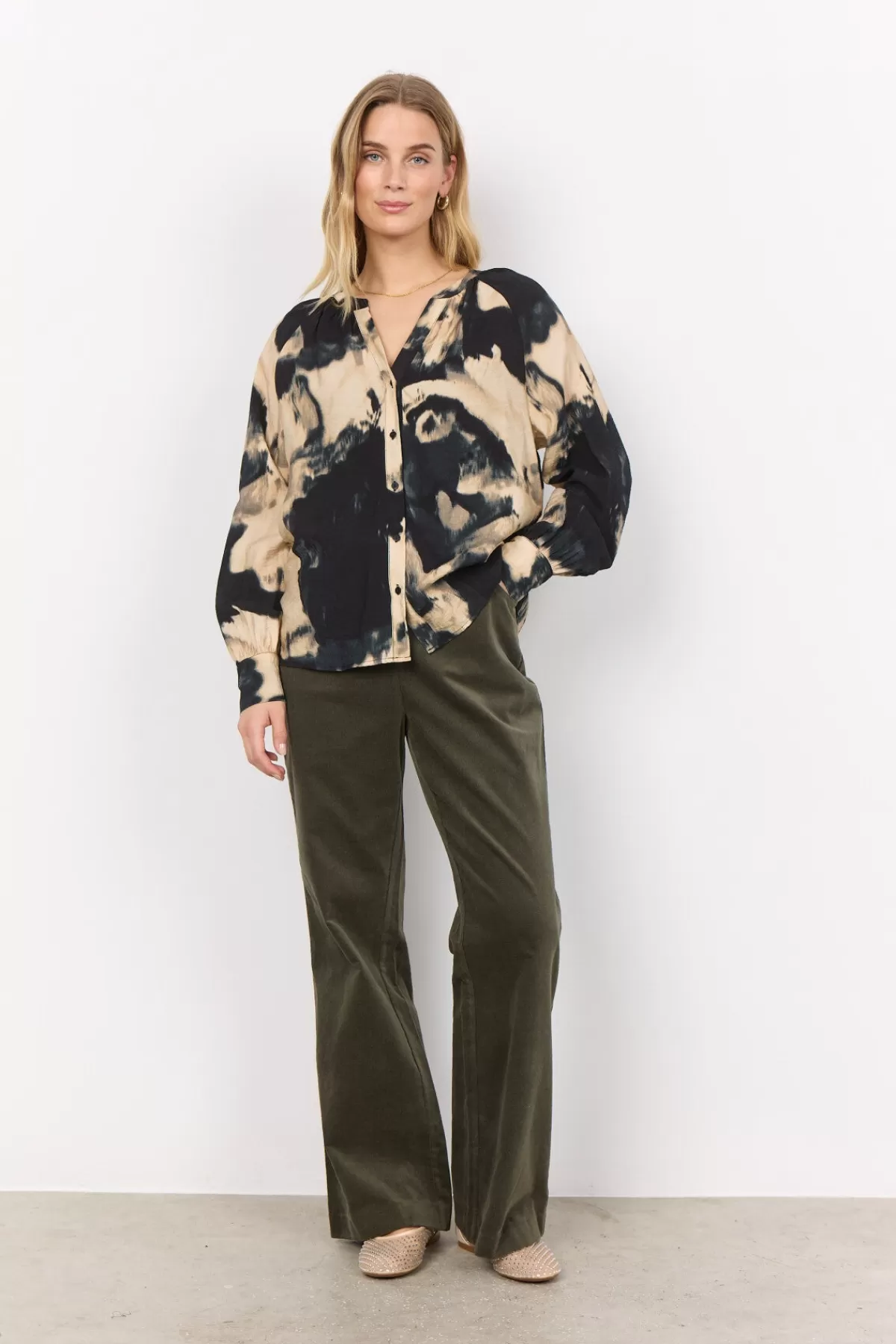 Soyaconcept Blouses And Shirts-SC-NAIOMI 1 Shirt Black