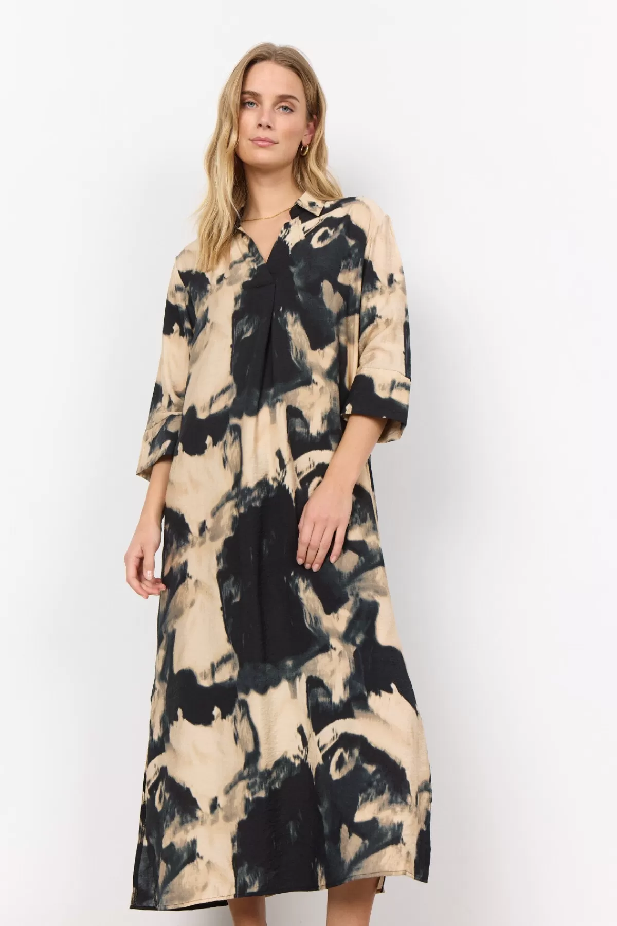 Soyaconcept Dresses-SC-NAIOMI 2 Dress Black