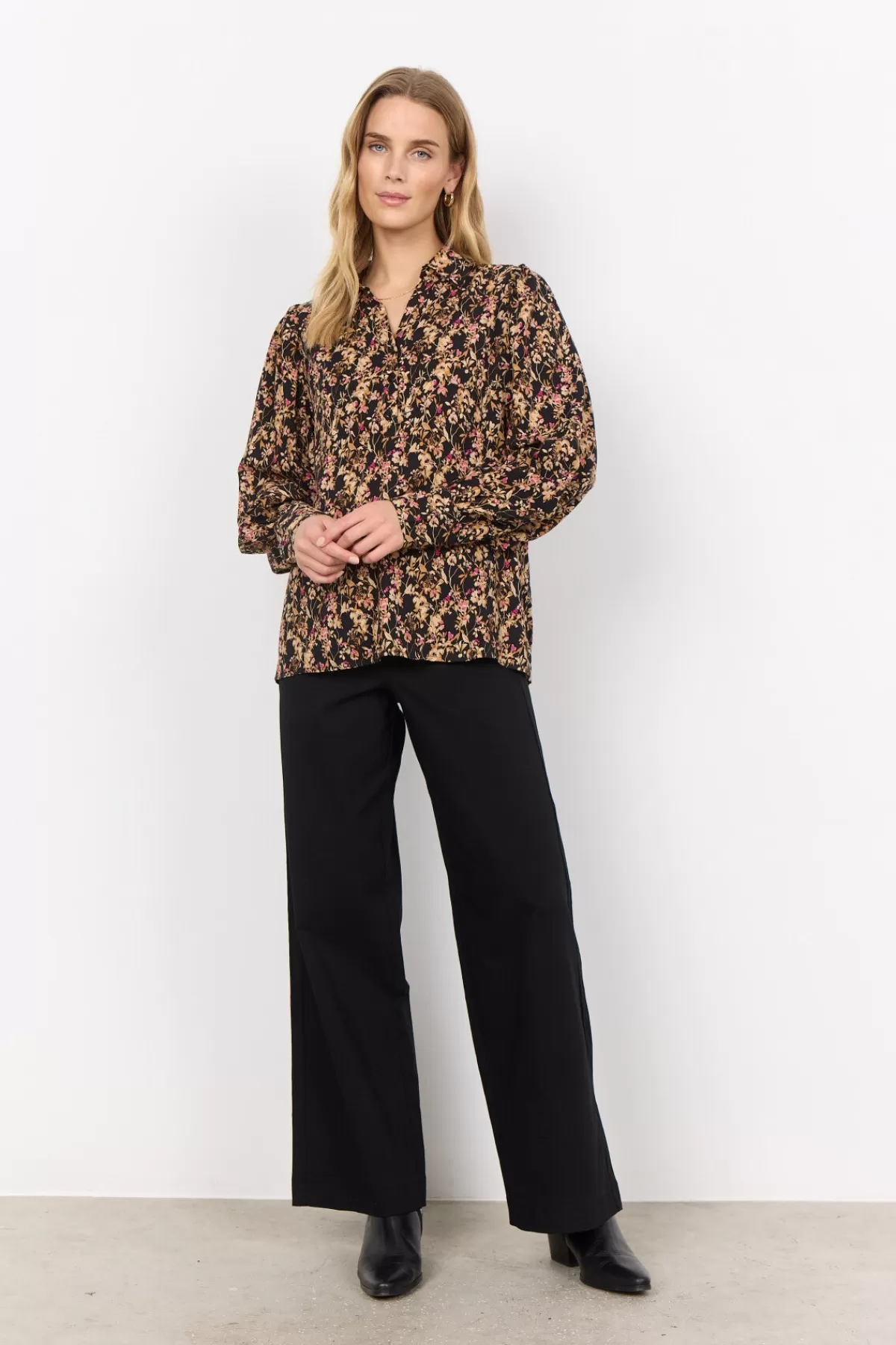 Soyaconcept Blouses And Shirts-SC-NAJRA 1 Blouse Pink