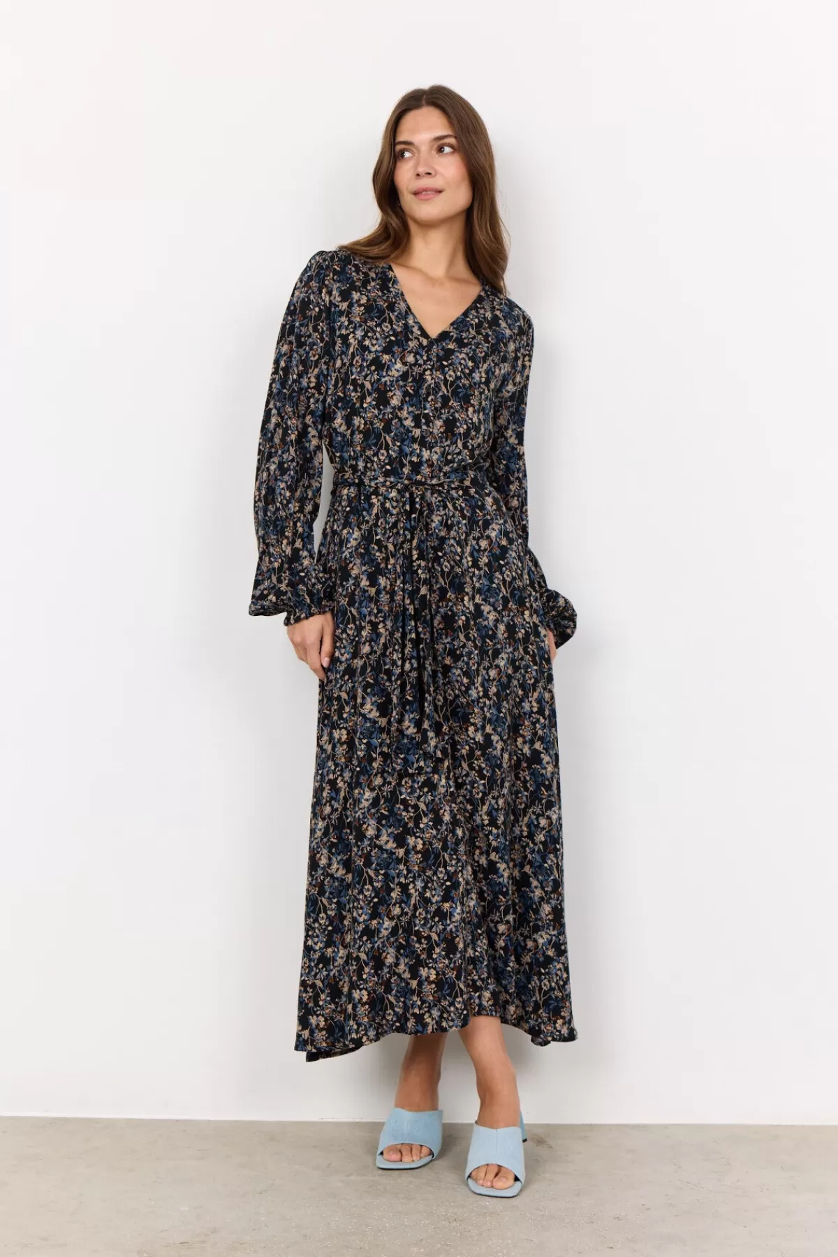 Soyaconcept Dresses-SC-NAJRA 2 Dress Blue