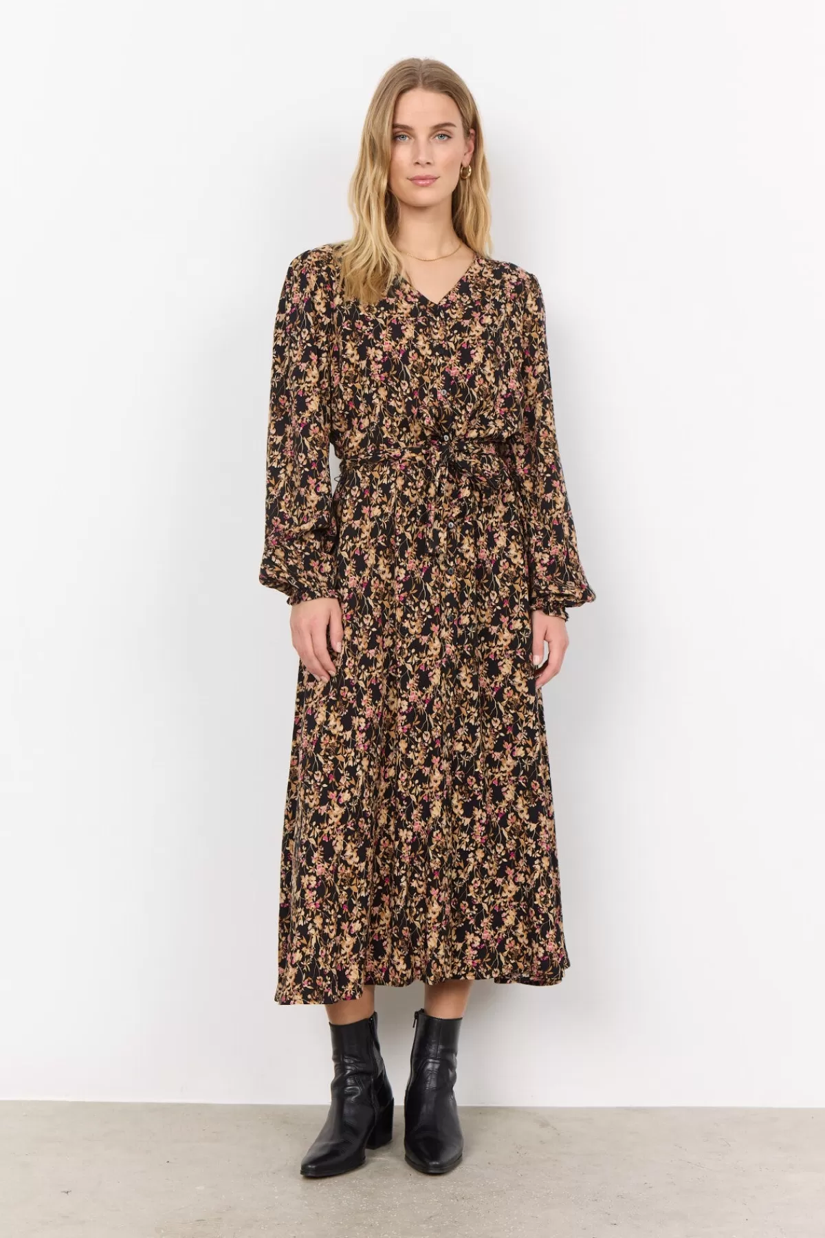 Soyaconcept Dresses-SC-NAJRA 2 Dress Pink