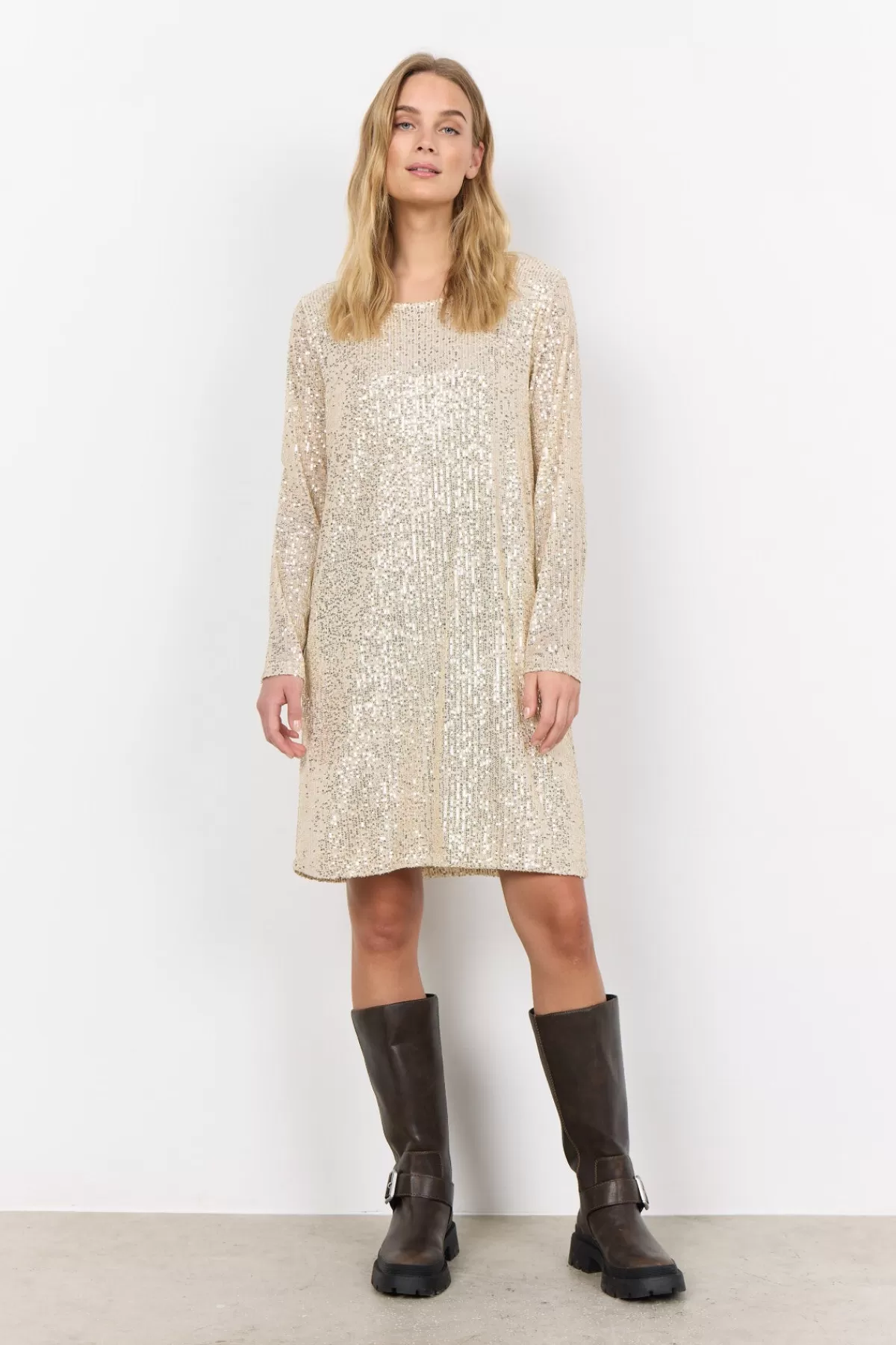 Soyaconcept Dresses-SC-NANETT 2 Dress Cream