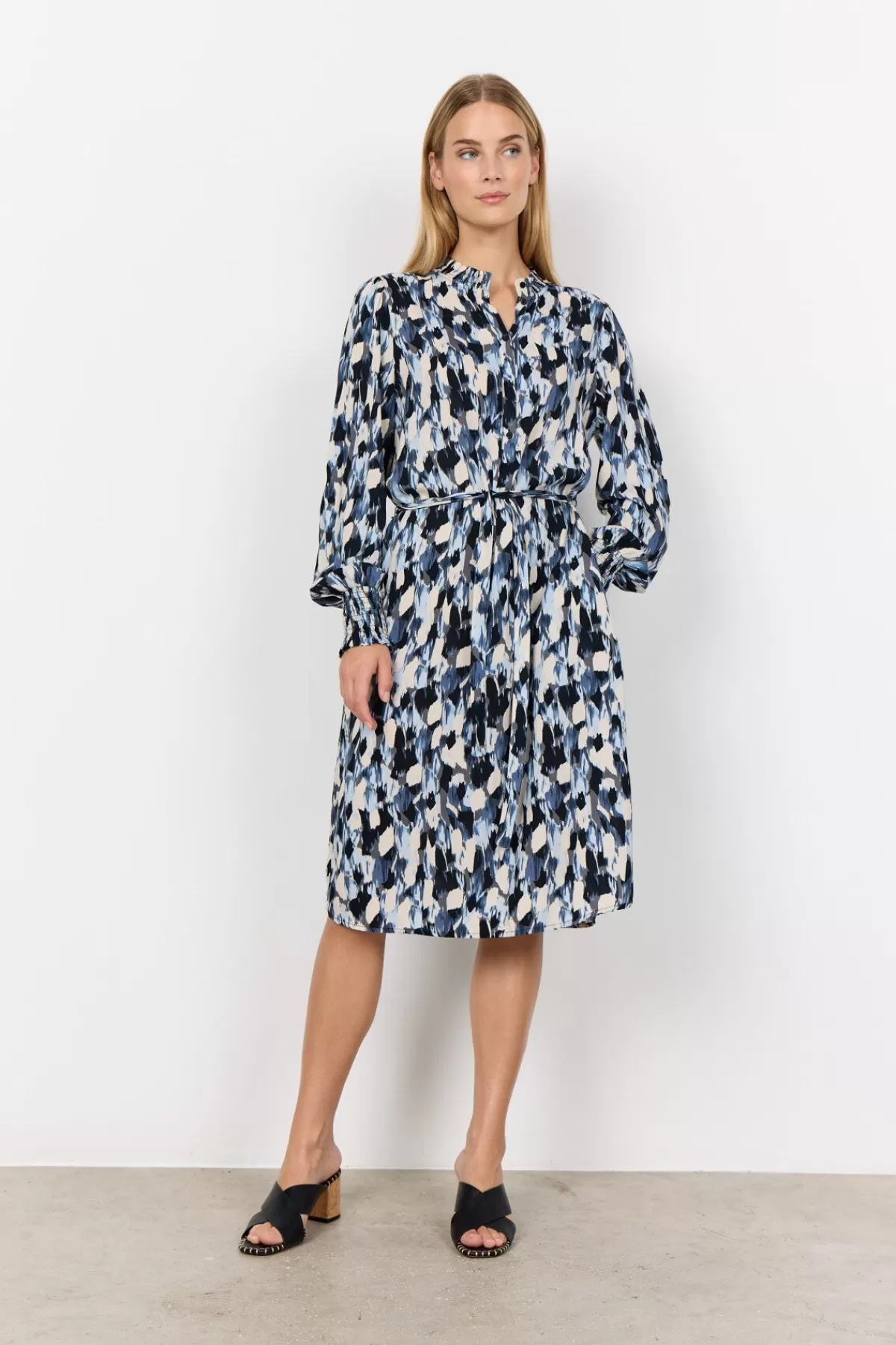 Soyaconcept Dresses-SC-NANNA 2 Dress Blue