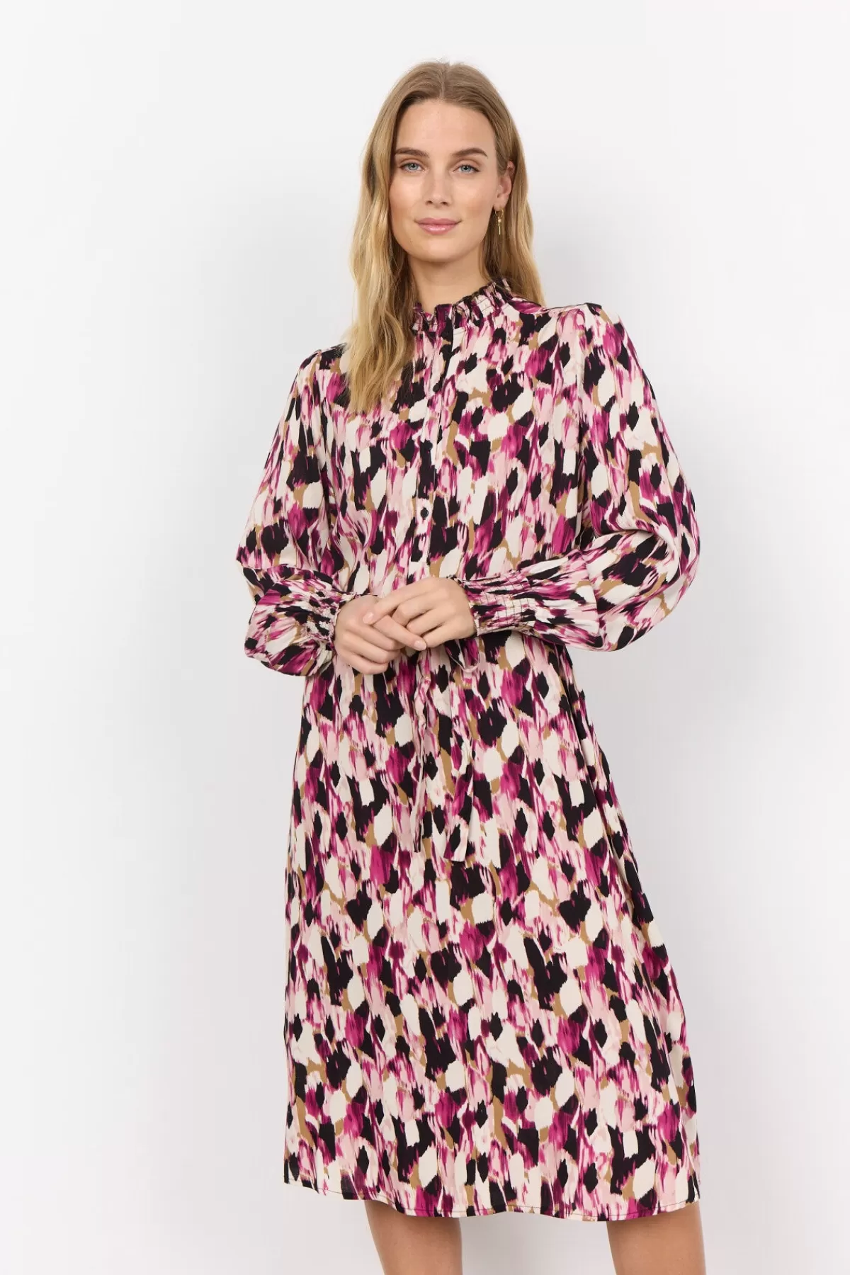 Soyaconcept Dresses-SC-NANNA 2 Dress Pink