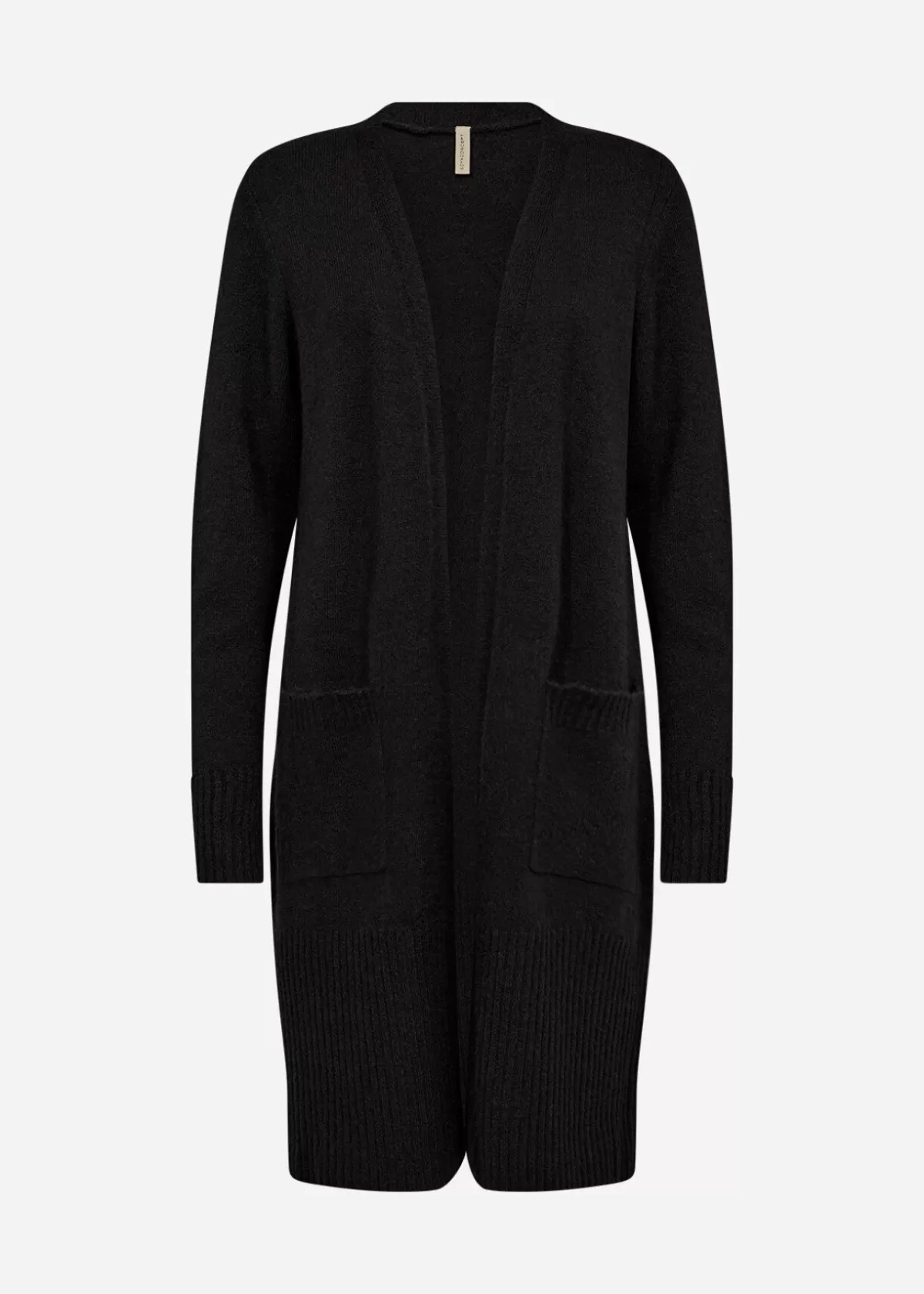 Soyaconcept Knitwear | Cardigans-SC-NESSIE 58 Cardigan Black
