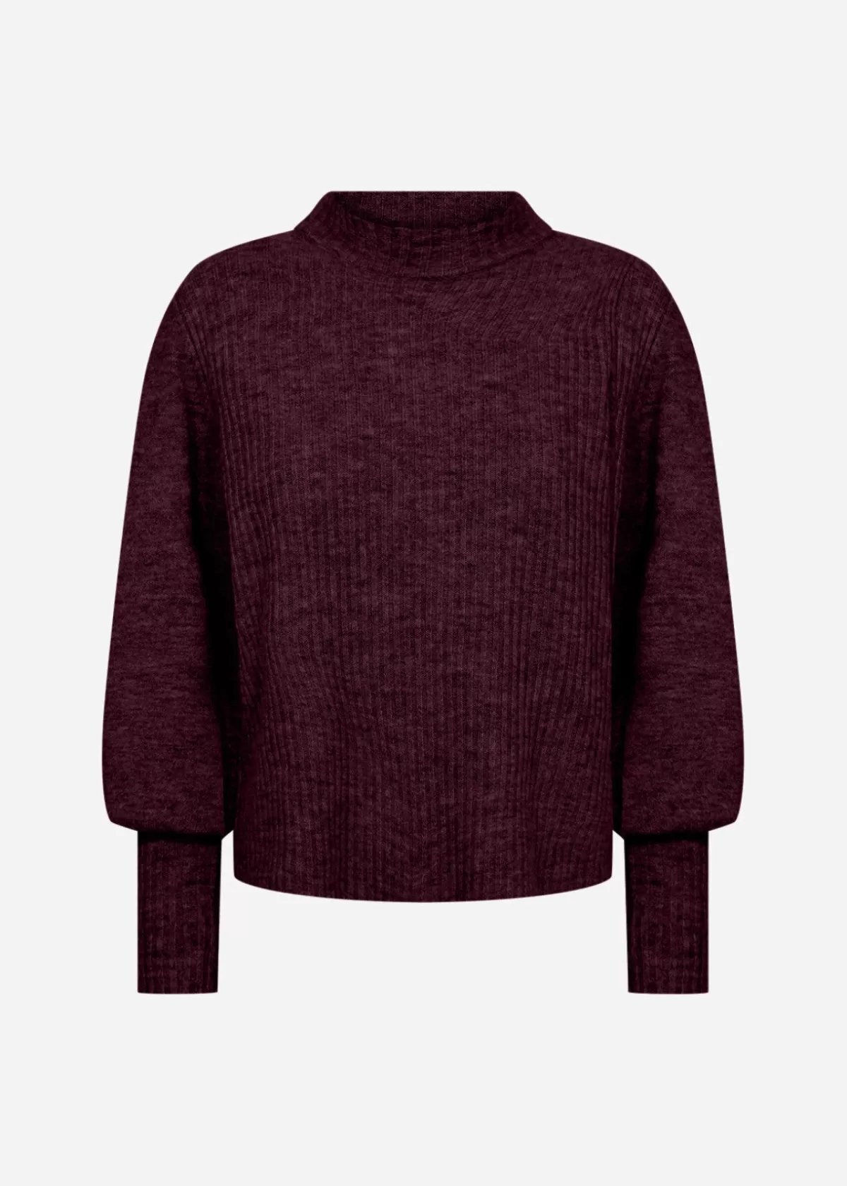 Soyaconcept Knitwear-SC-NESSIE 60 Pullover Bordeaux