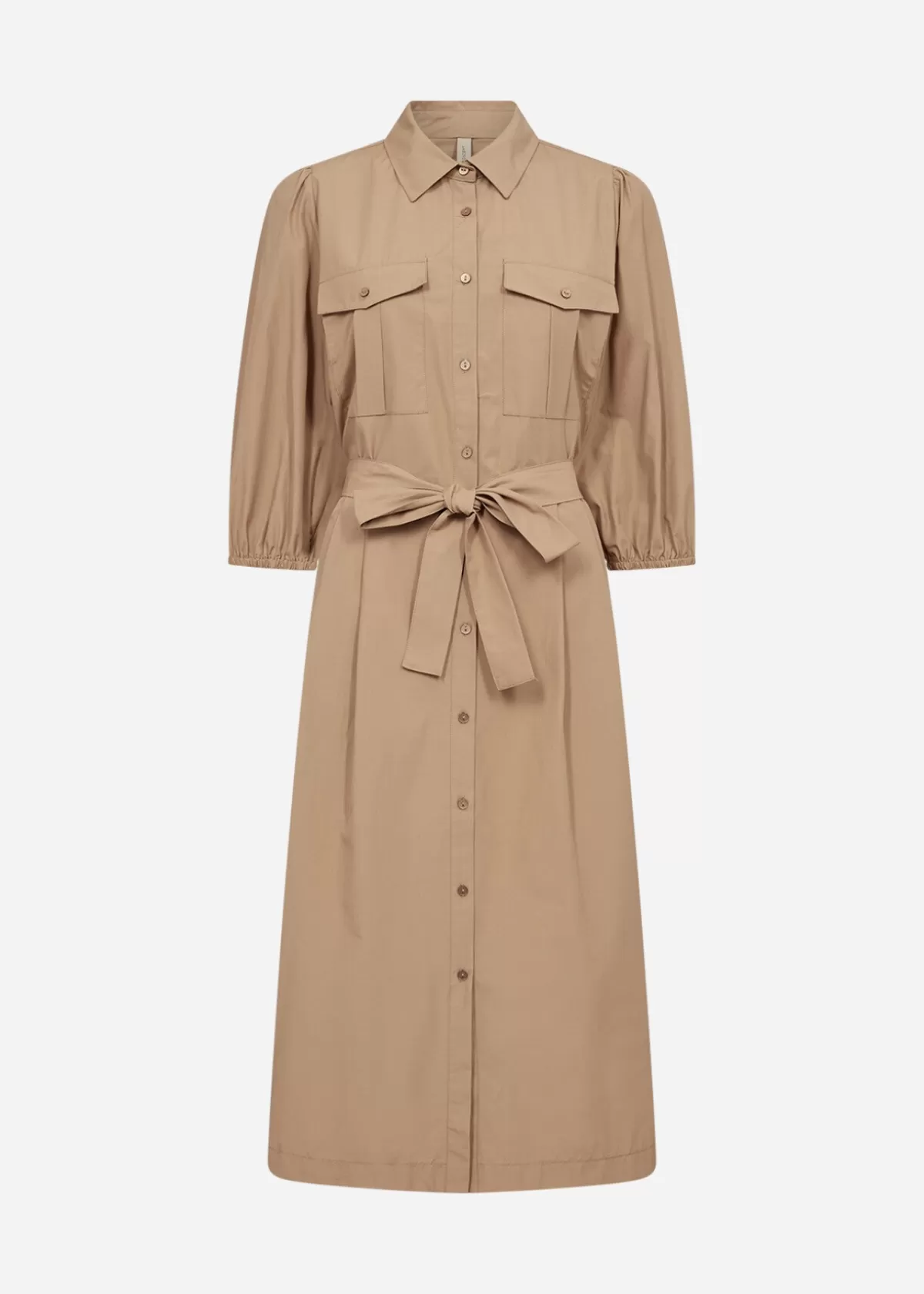 Soyaconcept Dresses-SC-NETTI 79 Dress Camel