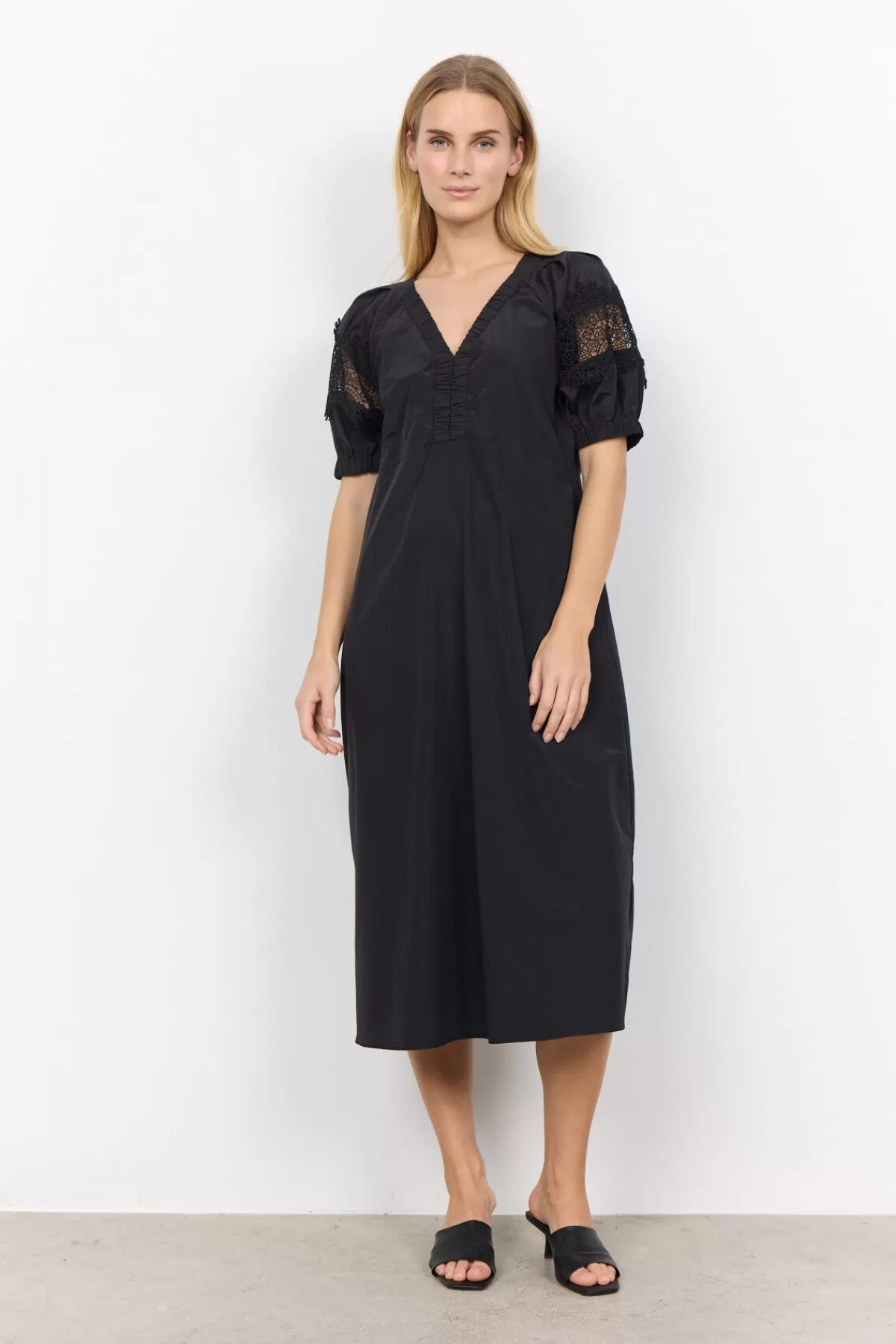 Soyaconcept Dresses-SC-NETTI 81 Dress Black