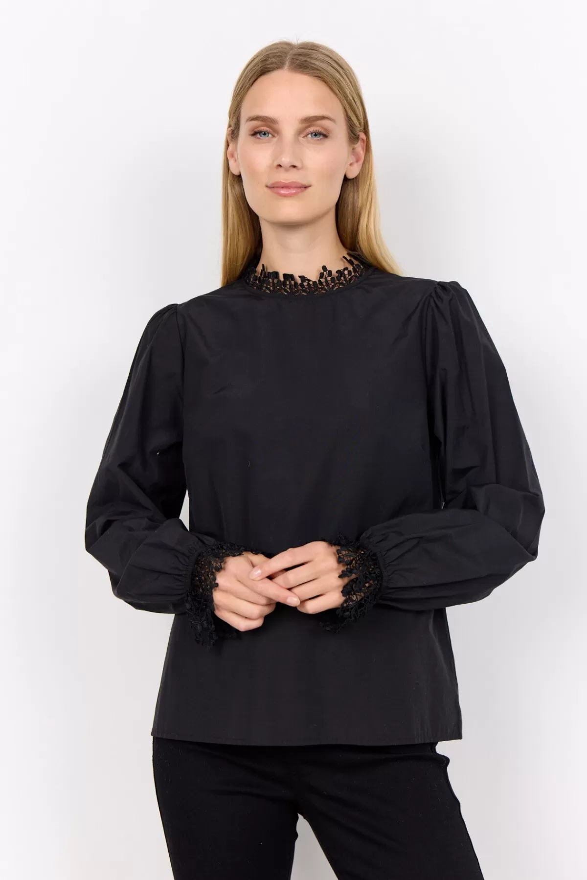 Soyaconcept Blouses And Shirts-SC-NETTI 82 Blouse Black