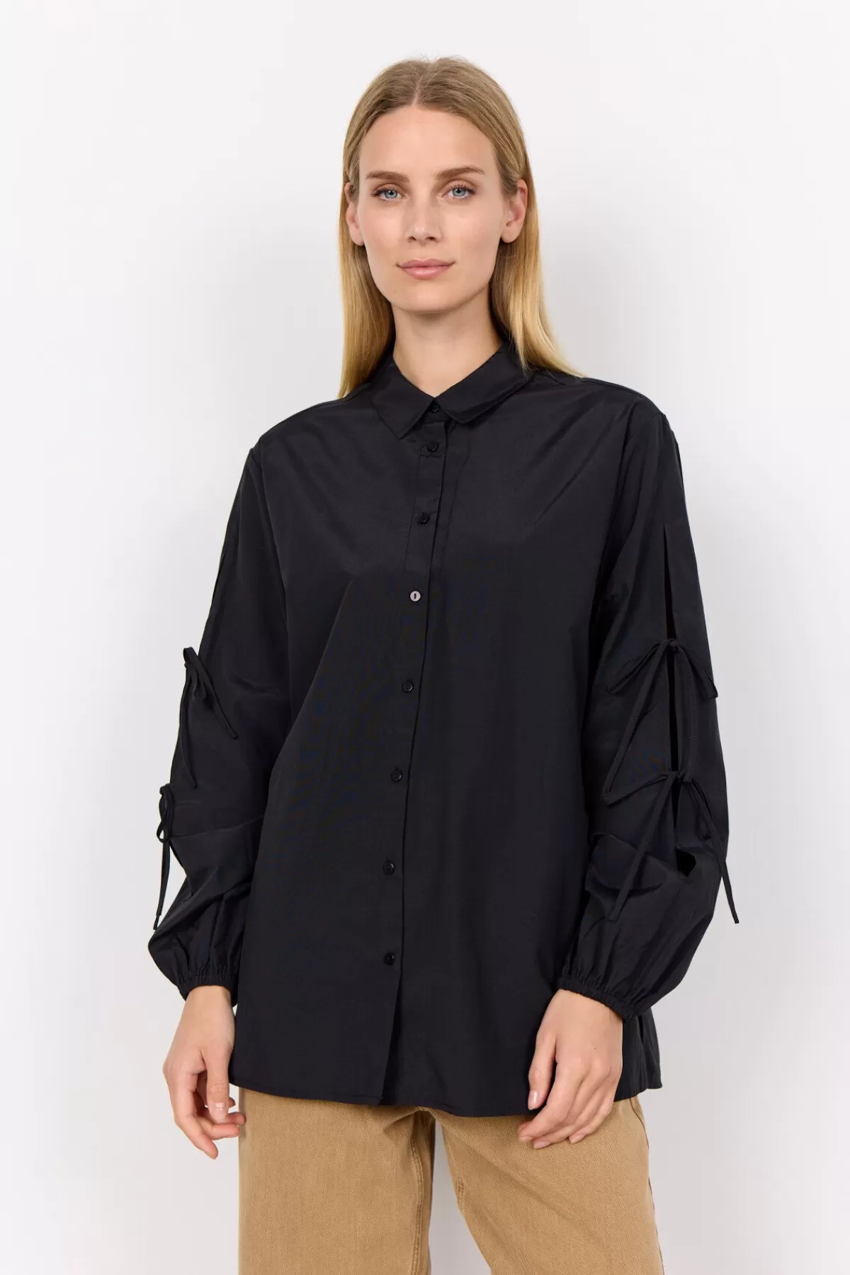 Soyaconcept Blouses And Shirts-SC-NETTI 83 Shirt Black
