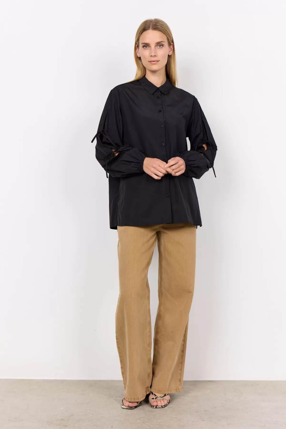 Soyaconcept Blouses And Shirts-SC-NETTI 83 Shirt Black
