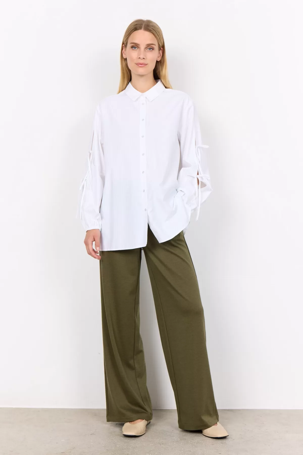 Soyaconcept Blouses And Shirts-SC-NETTI 83 Shirt White