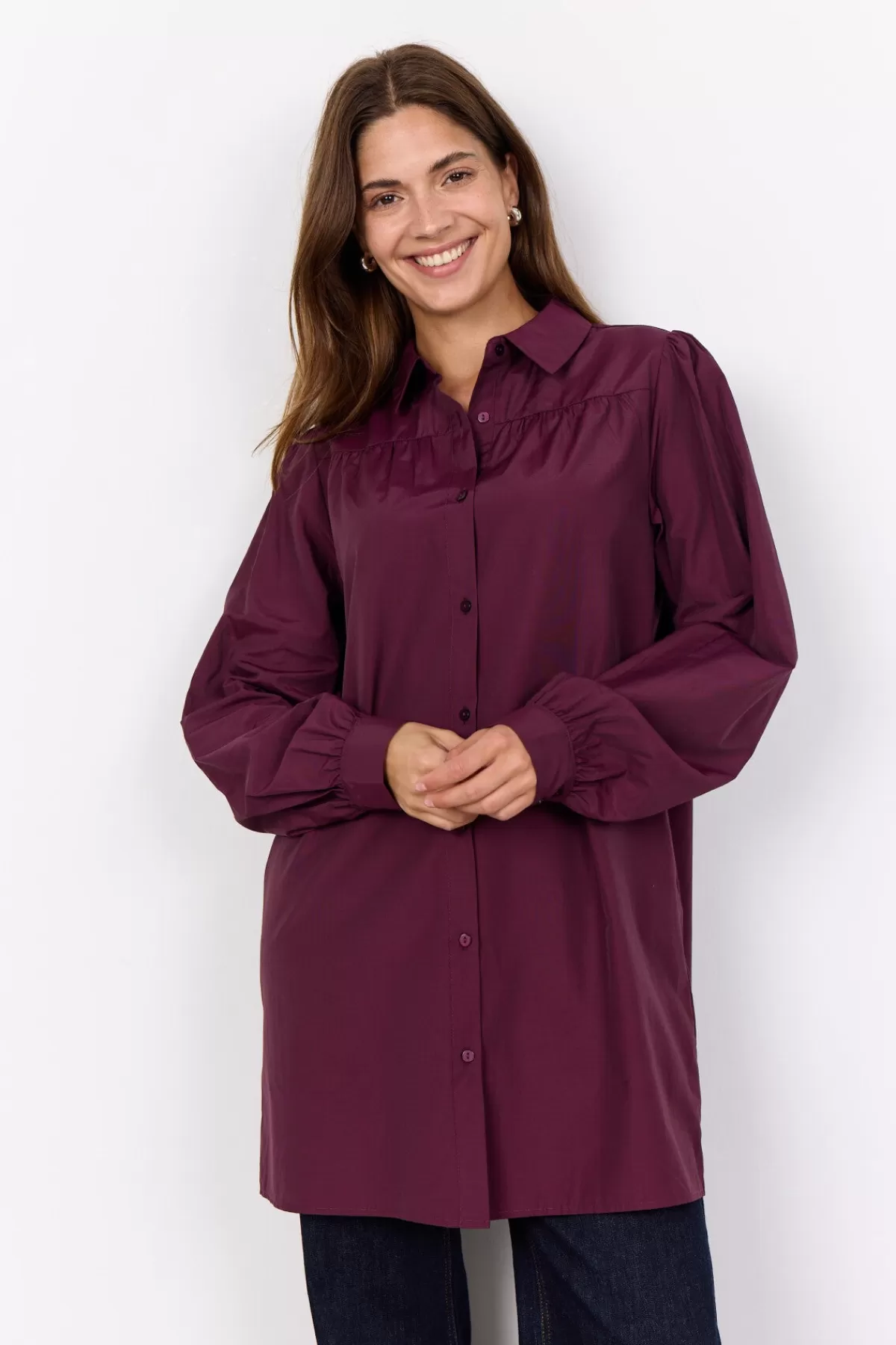Soyaconcept Dresses-SC-NETTI 84 Tunic Bordeaux