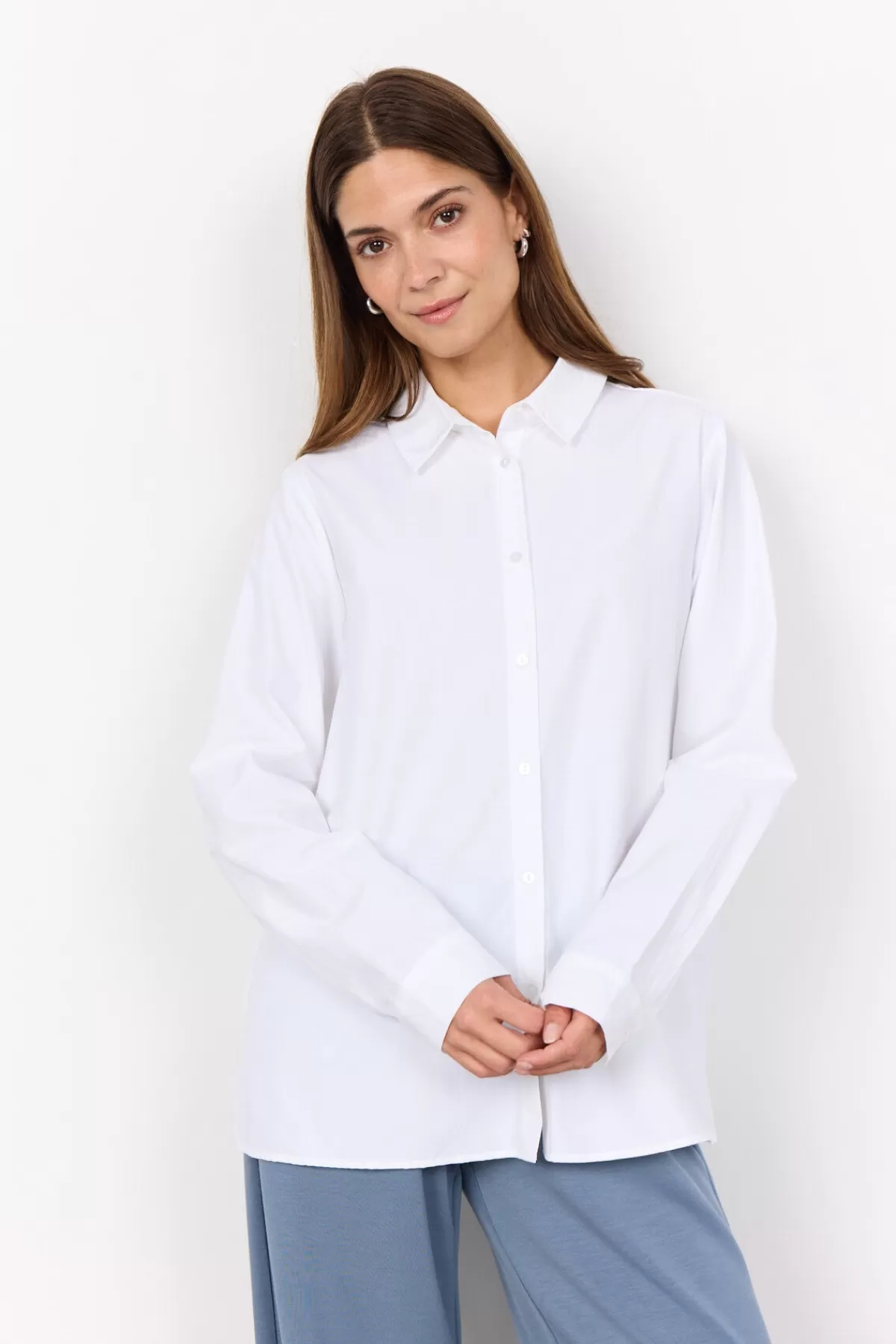 Soyaconcept Blouses And Shirts-SC-NETTI 86 Shirt White