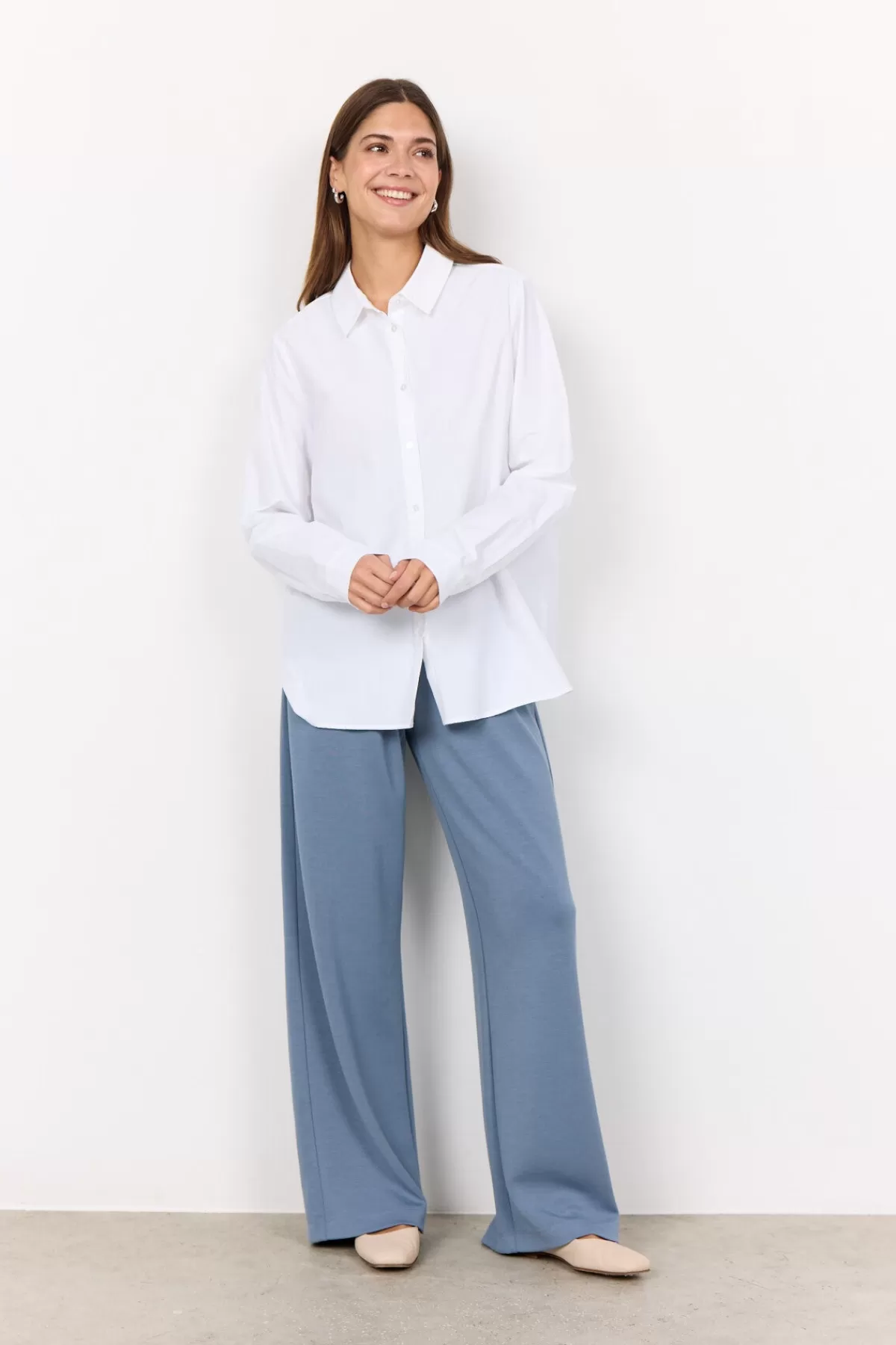 Soyaconcept Blouses And Shirts-SC-NETTI 86 Shirt White
