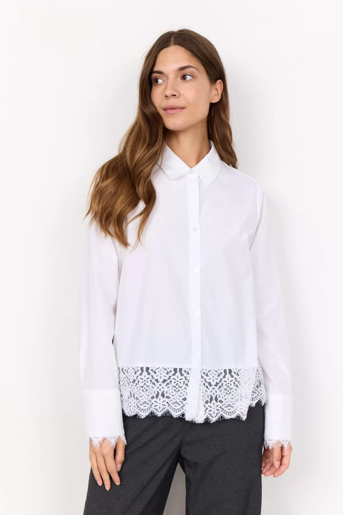 Soyaconcept Blouses And Shirts-SC-NETTI 87 Shirt White