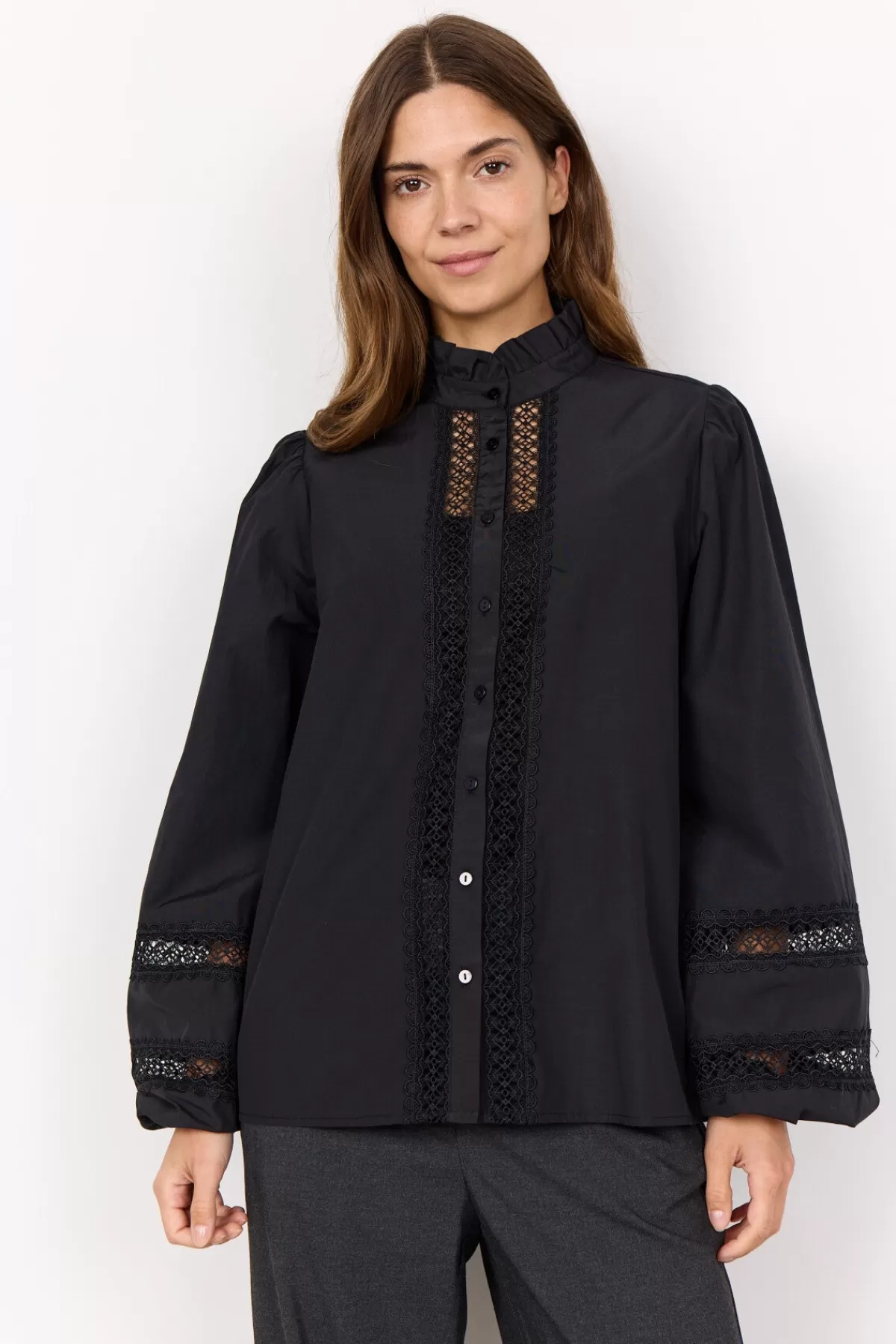 Soyaconcept Blouses And Shirts-SC-NETTI 88 Shirt Black