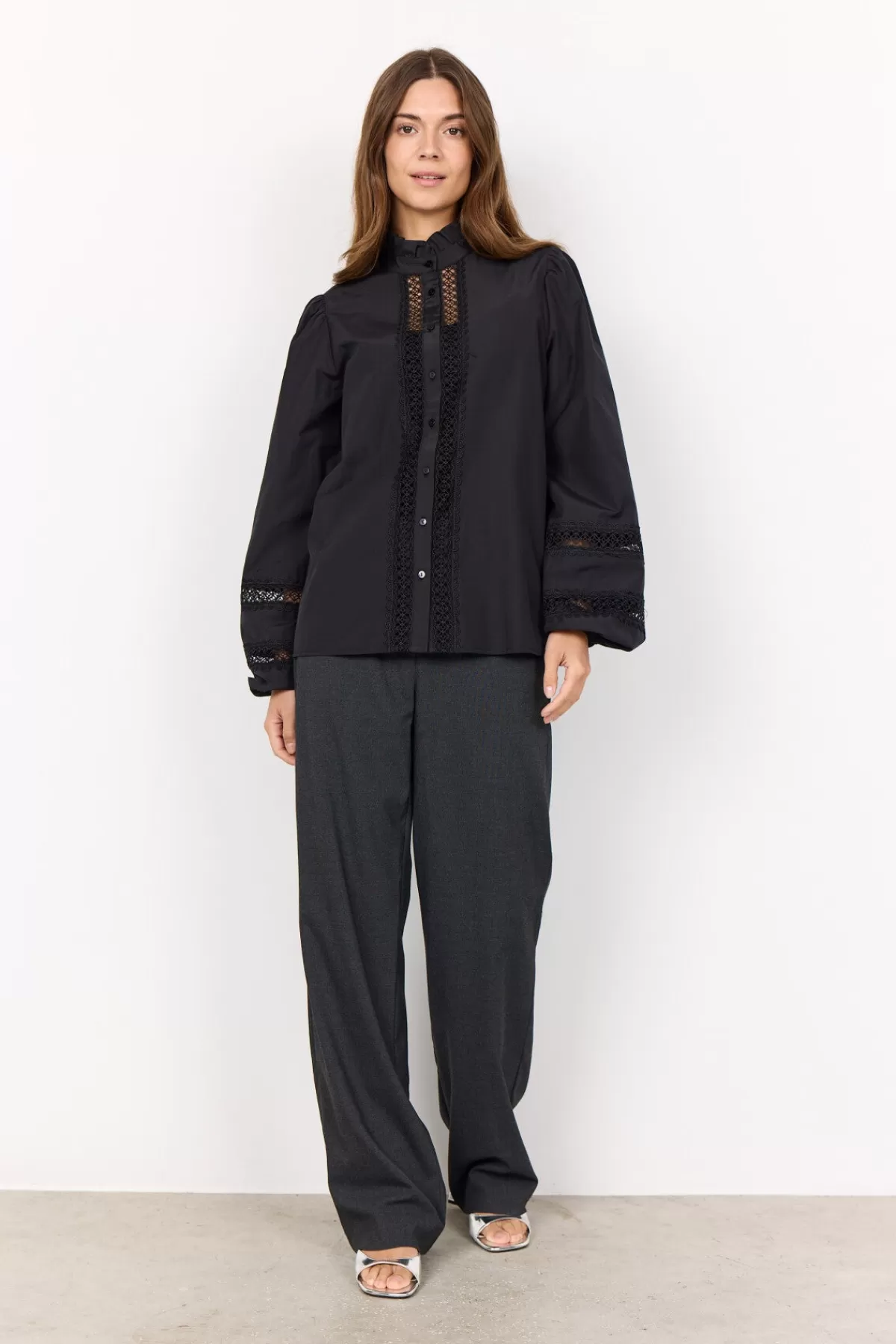 Soyaconcept Blouses And Shirts-SC-NETTI 88 Shirt Black