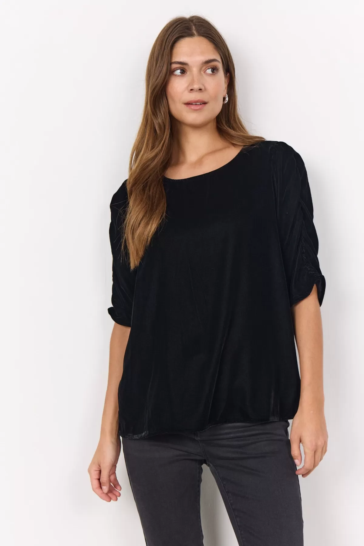 Soyaconcept Blouses And Shirts-SC-NICOLE 1 Blouse Black
