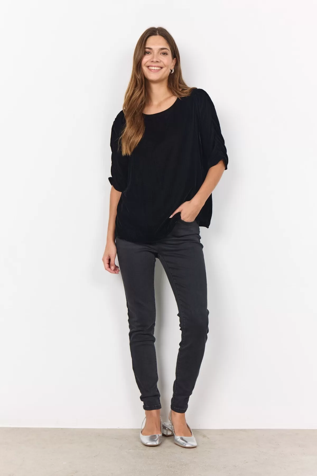 Soyaconcept Blouses And Shirts-SC-NICOLE 1 Blouse Black
