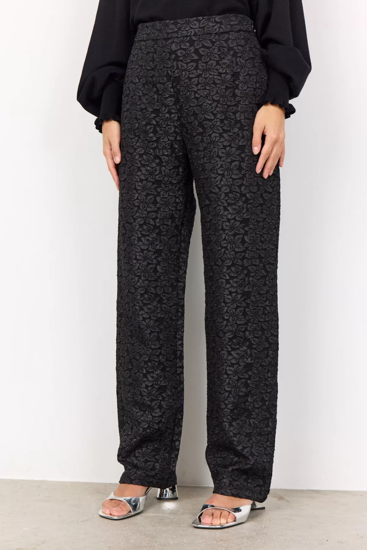 Soyaconcept Pants-SC-NILDA 2-B Pants Black