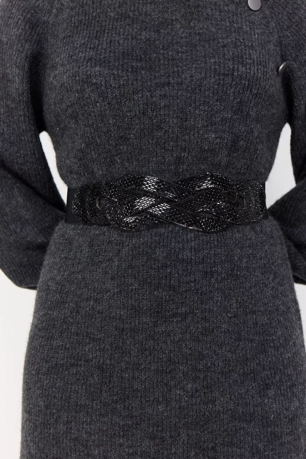 Soyaconcept Accessories-SC-NIMET 1 Belt Black