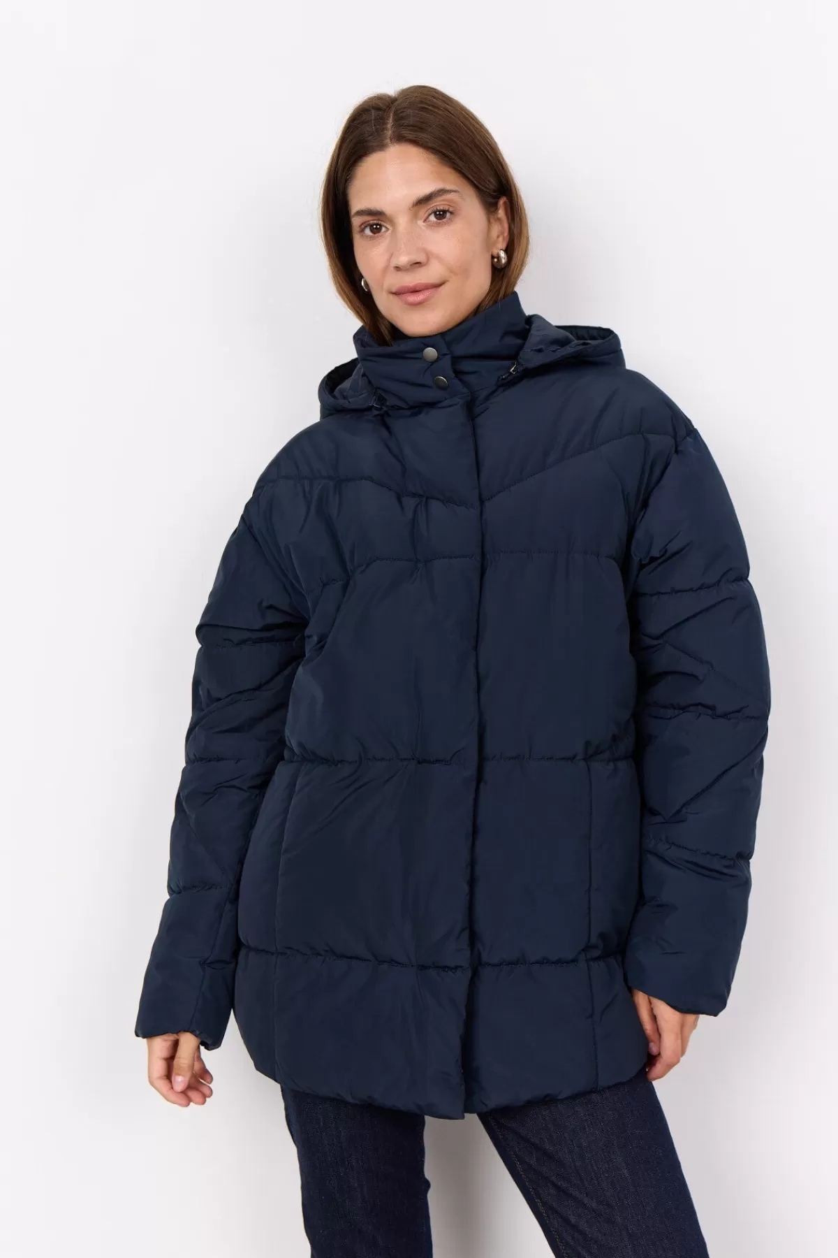 Soyaconcept Outerwear-SC-NINA 28 Jacket Navy