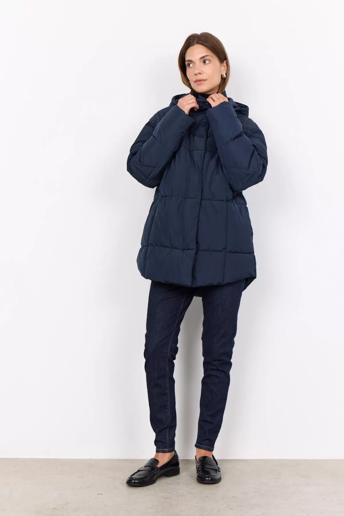 Soyaconcept Outerwear-SC-NINA 28 Jacket Navy