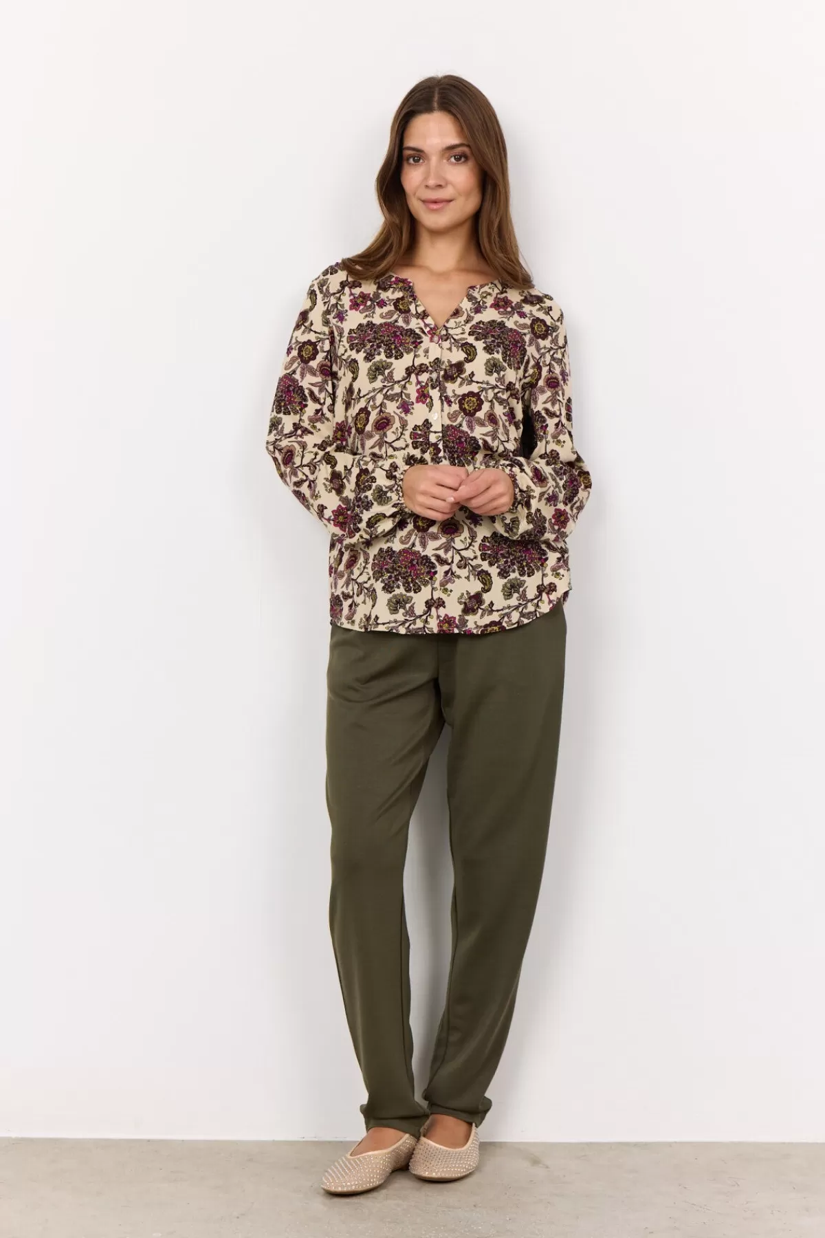 Soyaconcept Blouses And Shirts-SC-NINE 1 Blouse Pink