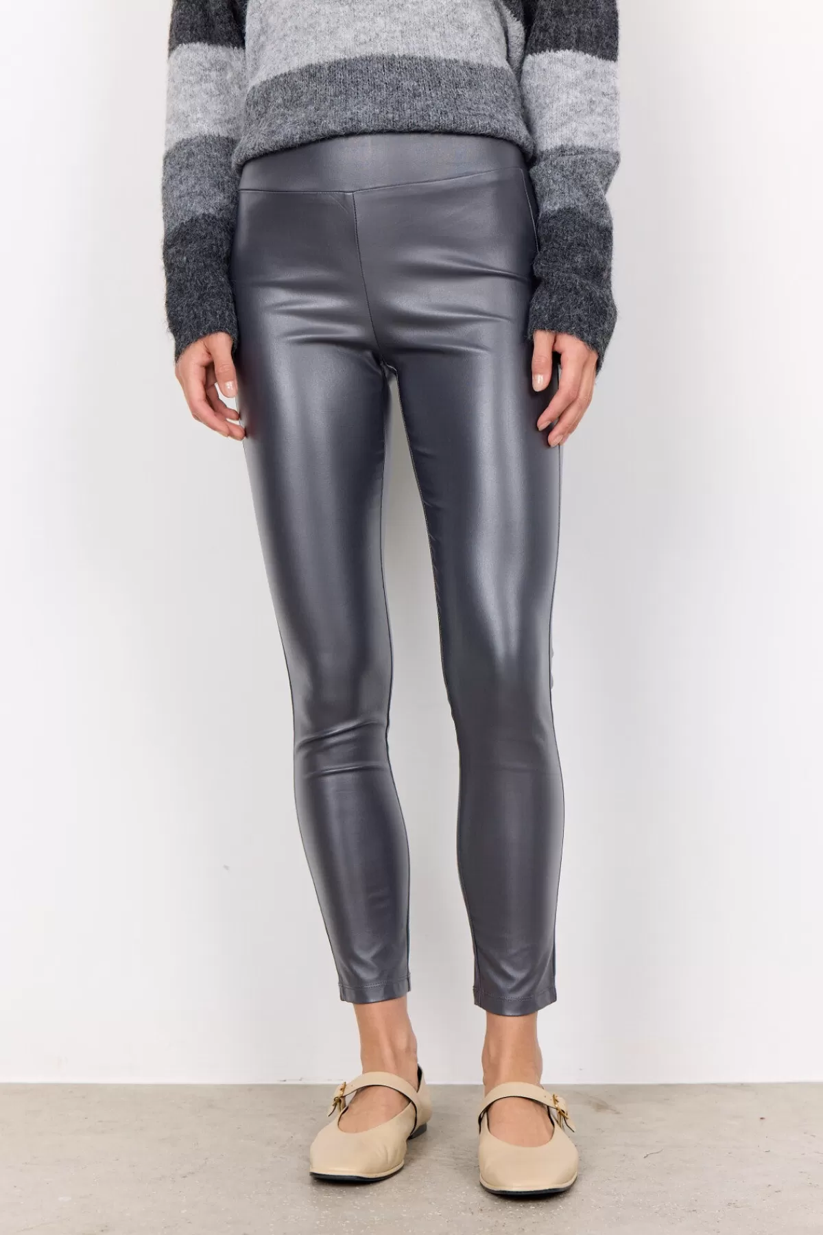 Soyaconcept Pants-SC-PAM 2-B Pants Dark grey