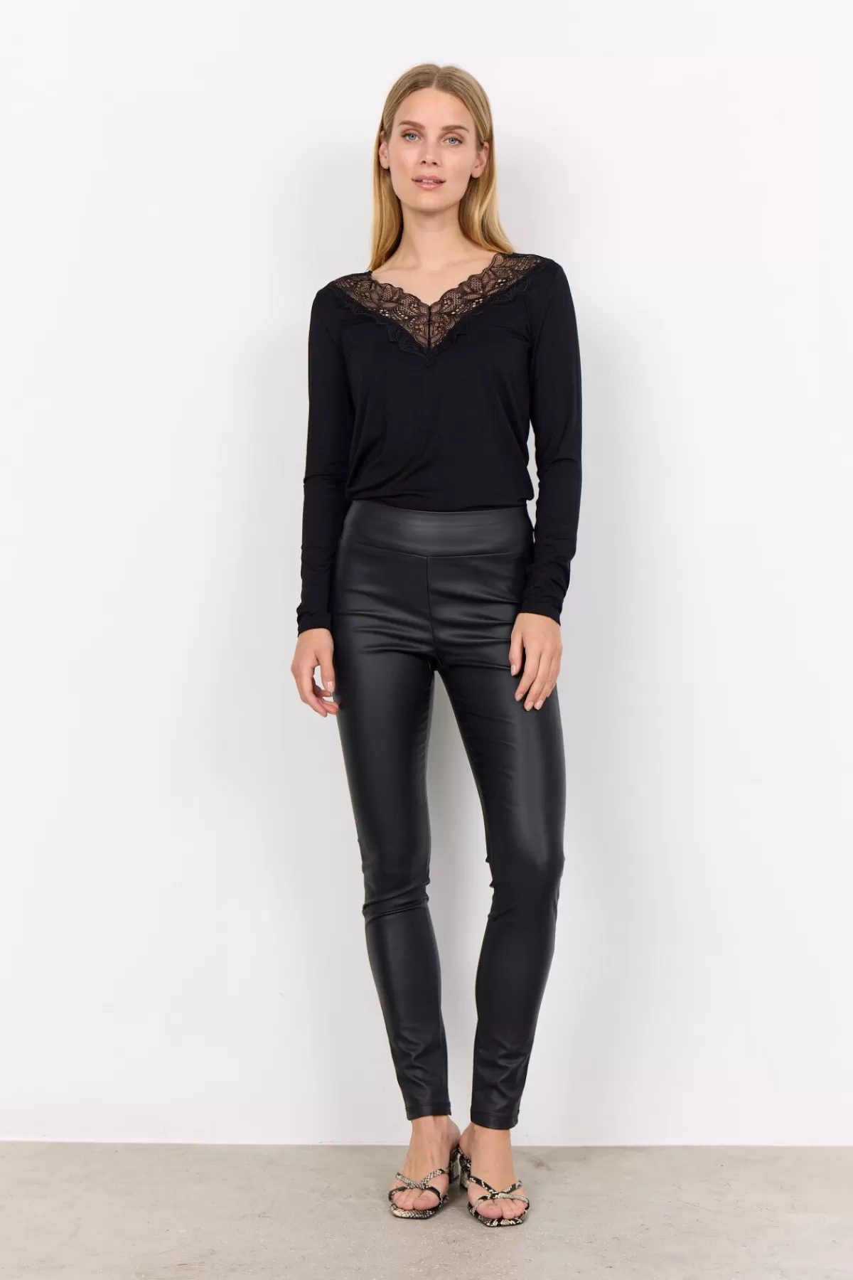 Soyaconcept Pants-SC-PAM 9-B Pants Black