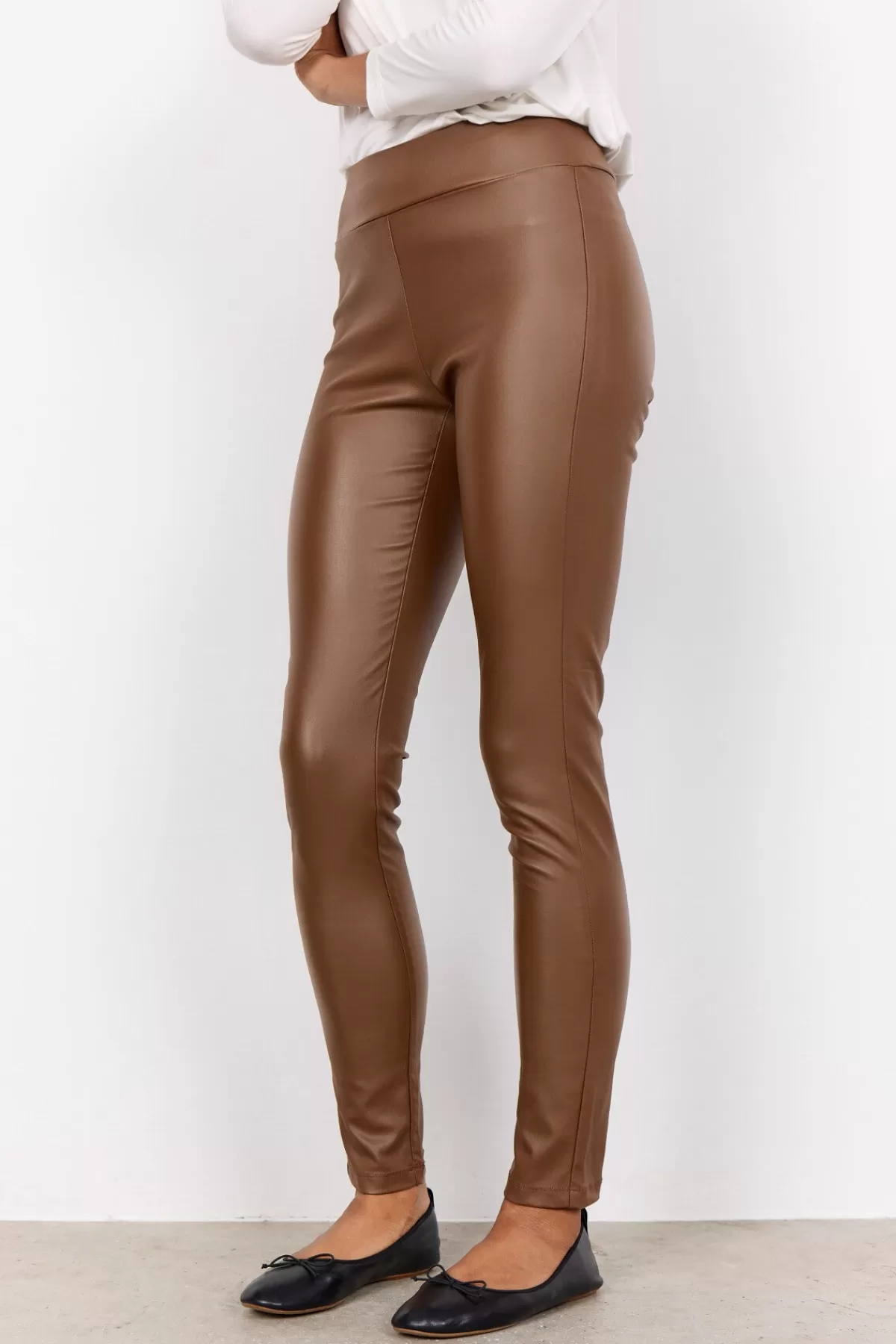 Soyaconcept Pants-SC-PAM 9-B Pants Brown