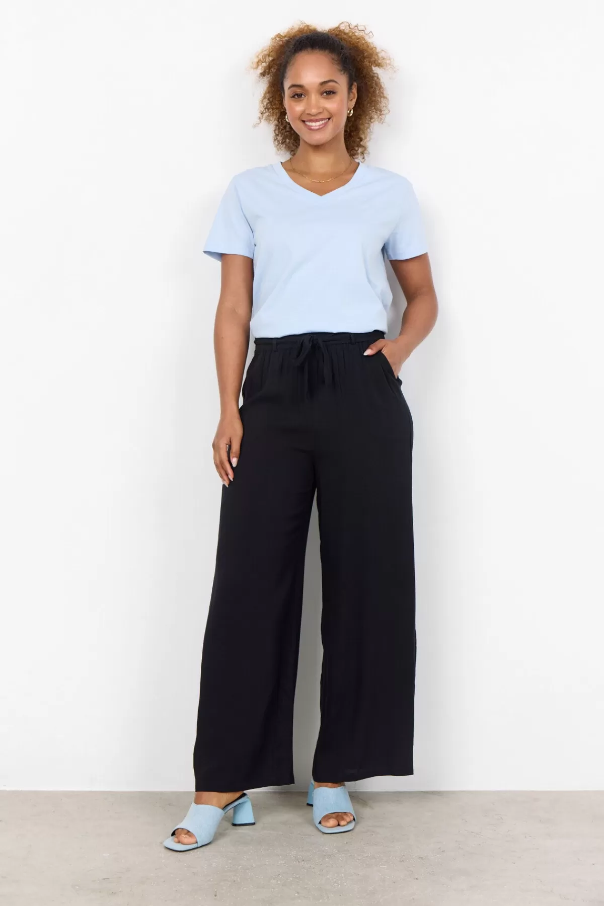 Soyaconcept Pants-SC-RADIA 195-B Pants Black