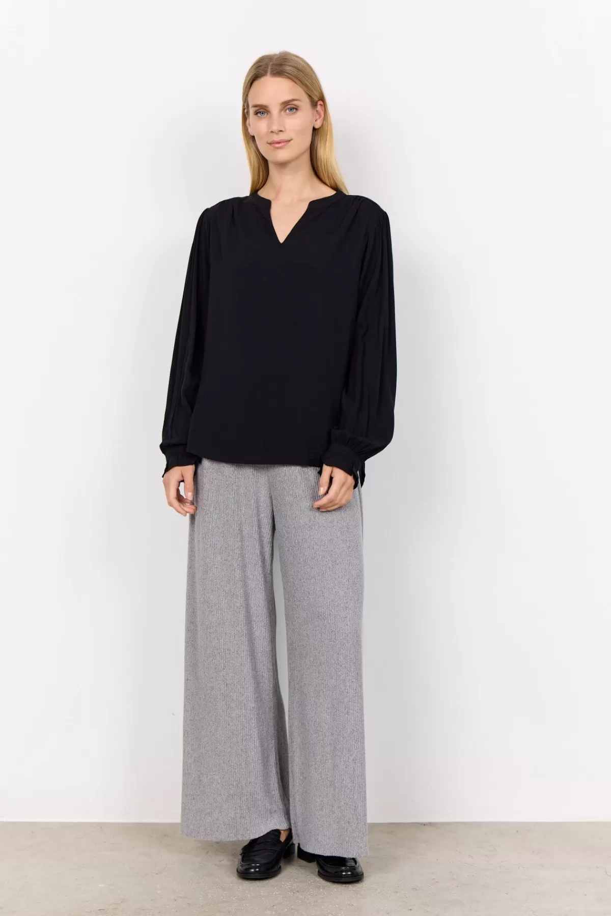 Soyaconcept Blouses And Shirts-SC-RADIA 199 Blouse Black