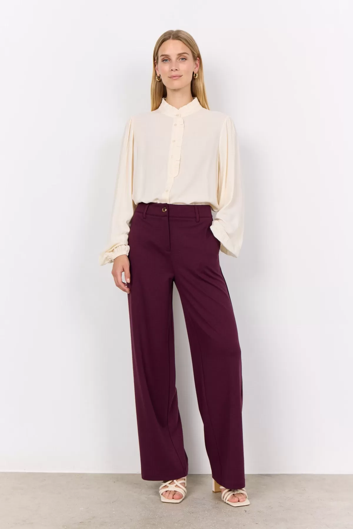 Soyaconcept Blouses And Shirts-SC-RADIA 200 Shirt Cream