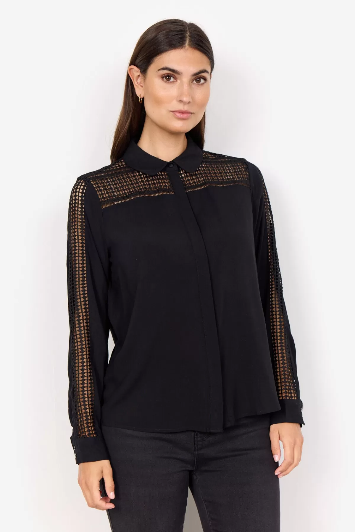 Soyaconcept Blouses And Shirts-SC-RADIA 201 Shirt Black
