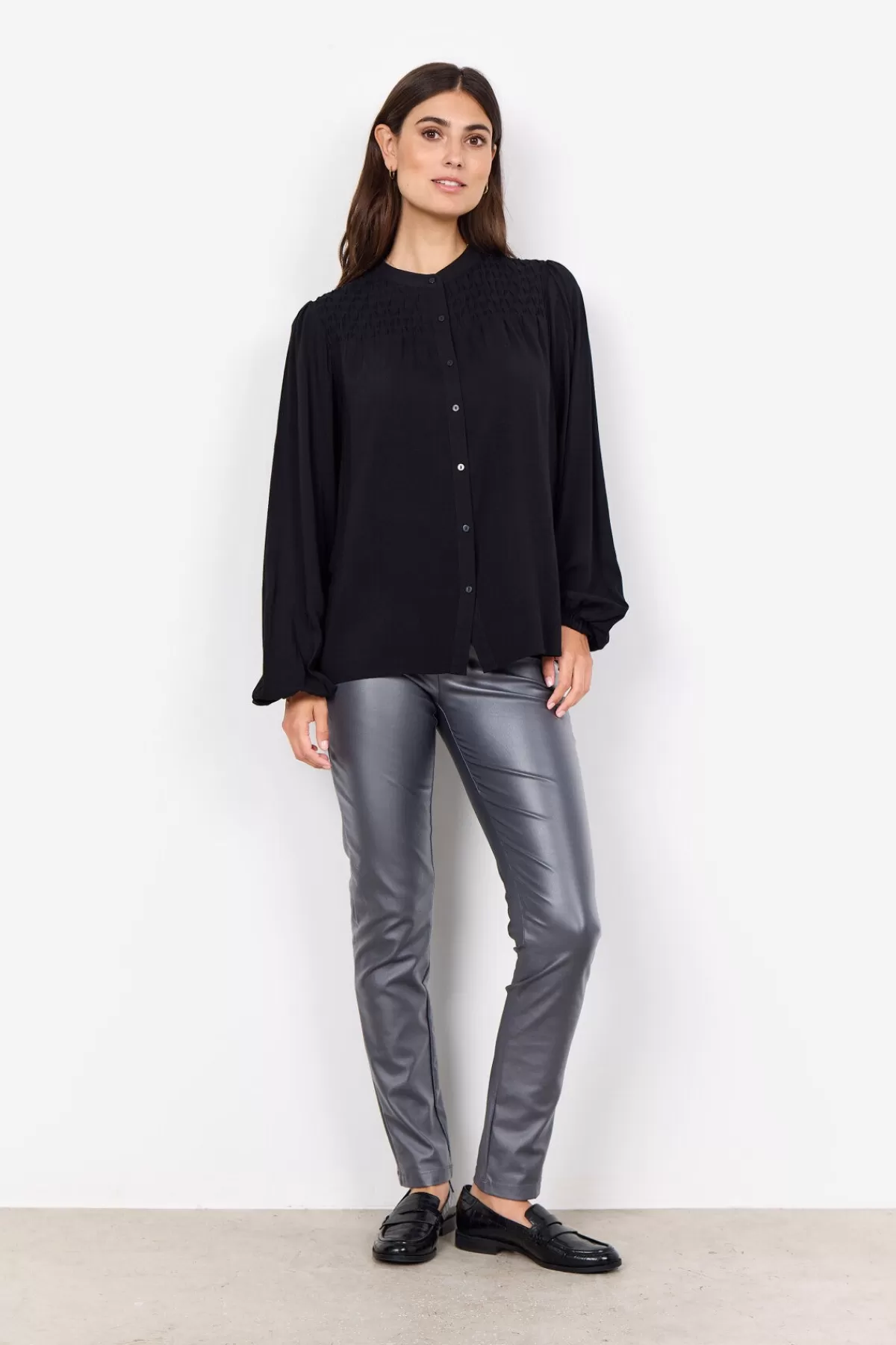 Soyaconcept Blouses And Shirts-SC-RADIA 202 Shirt Black