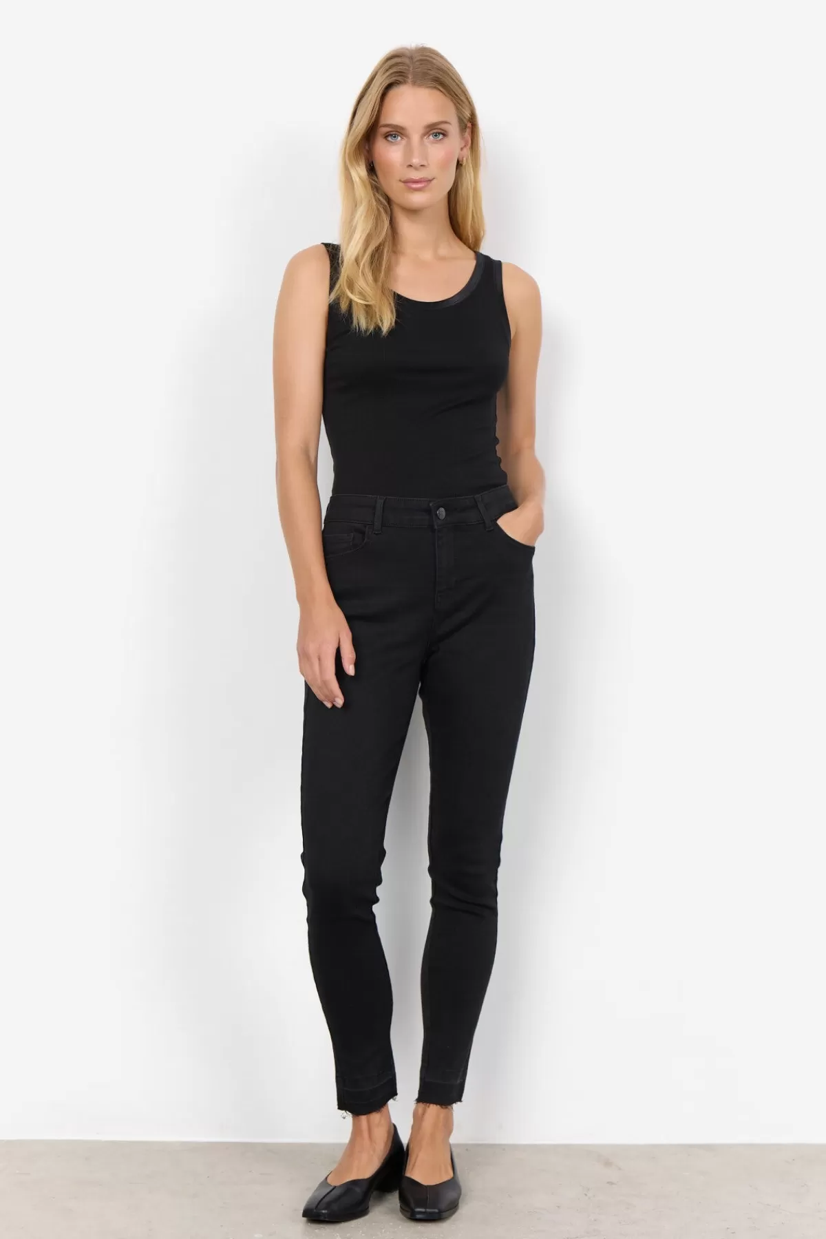 Soyaconcept T-Shirts And Tops-SC-RYAN 1 Top Black